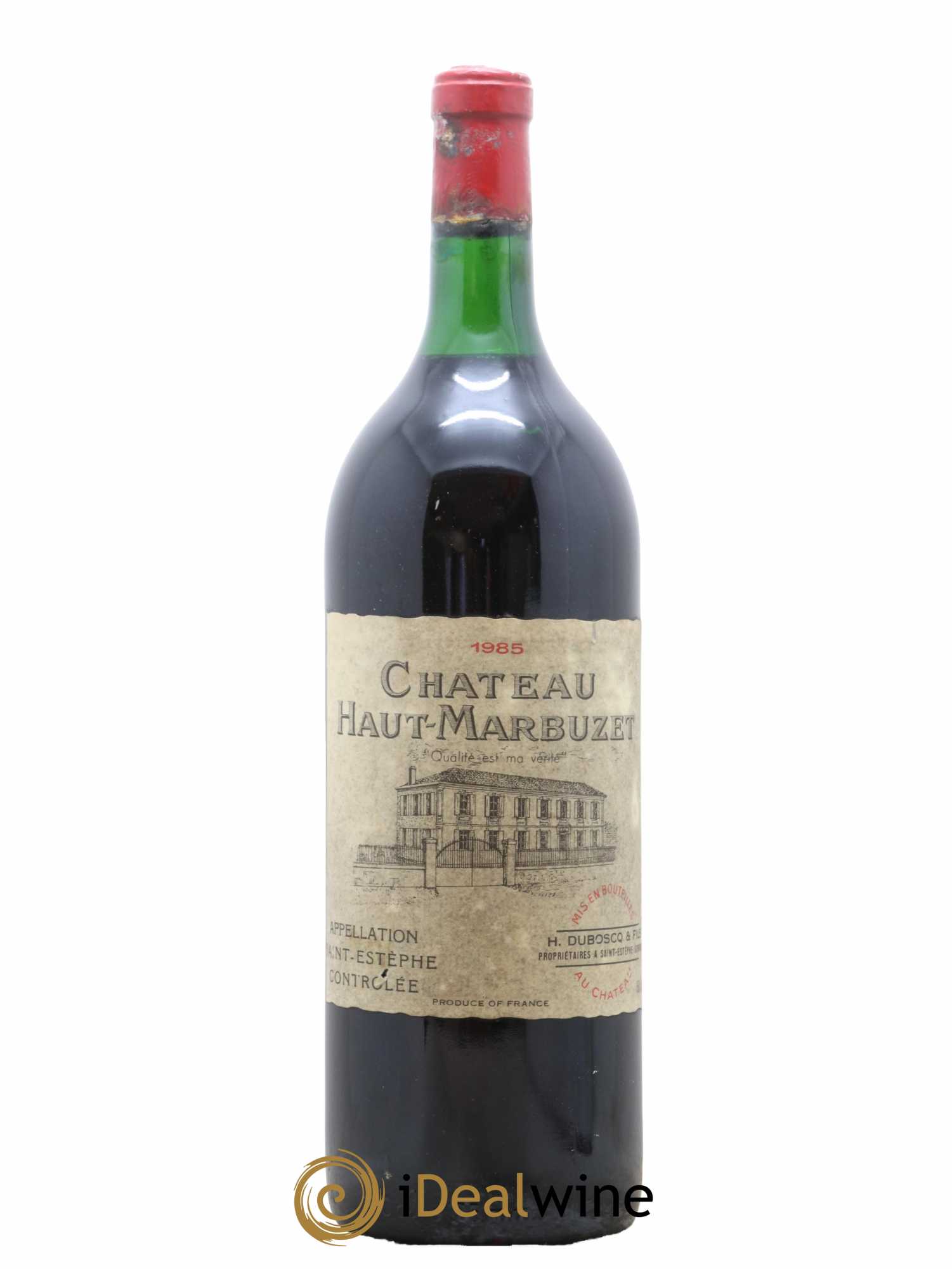 Château Haut Marbuzet 1985 - Lot de 1 magnum - 0