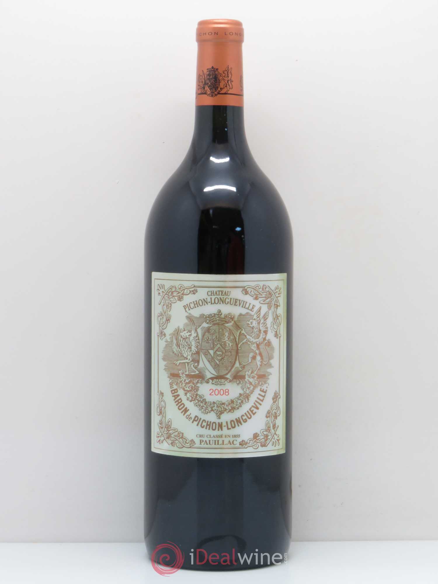 Pichon Longueville Baron 2ème Grand Cru Classé 2008 - Lot de 1 magnum - 0