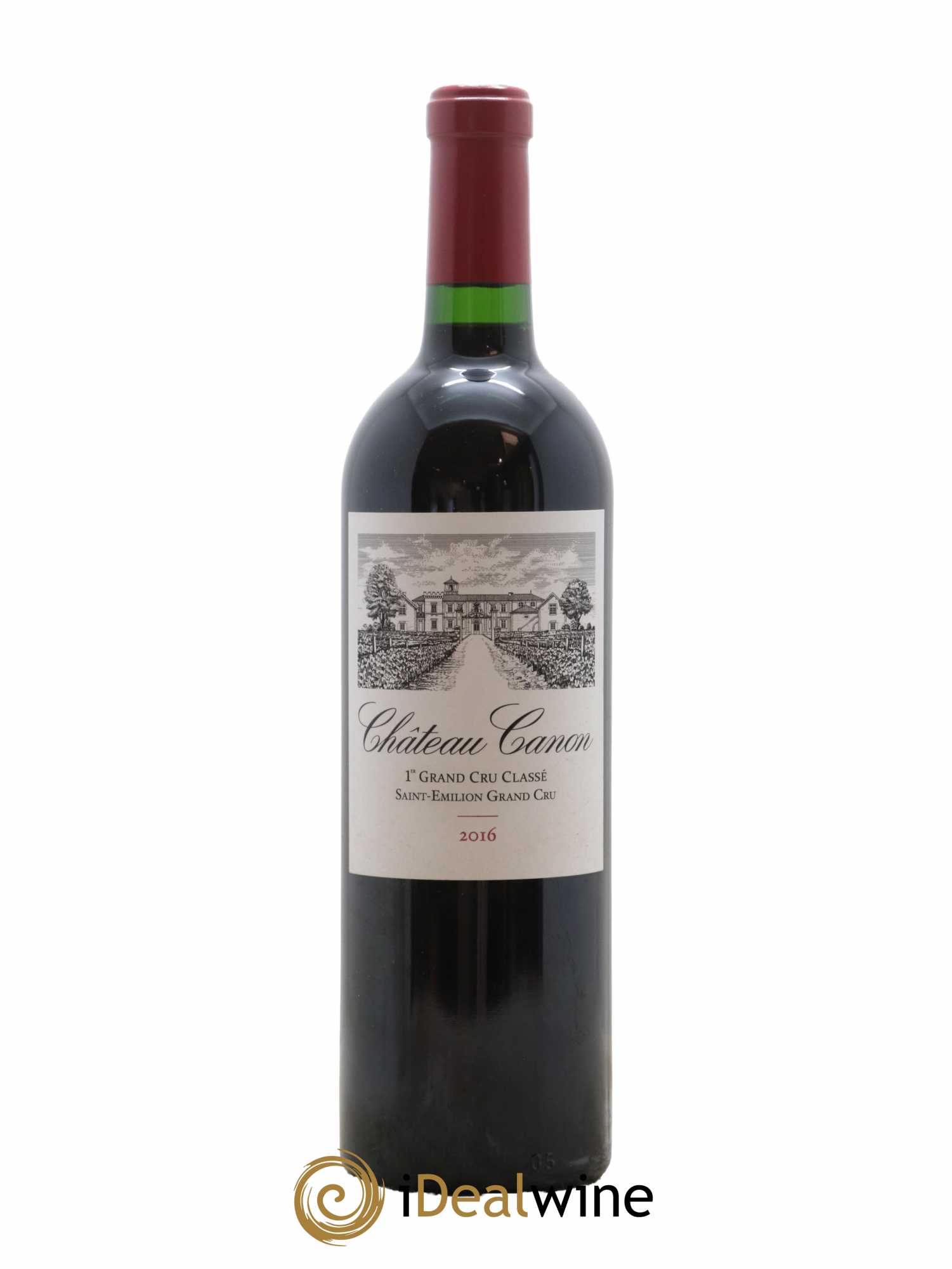 Château Canon 1er Grand Cru Classé B 2016 - Lot de 1 bouteille - 0