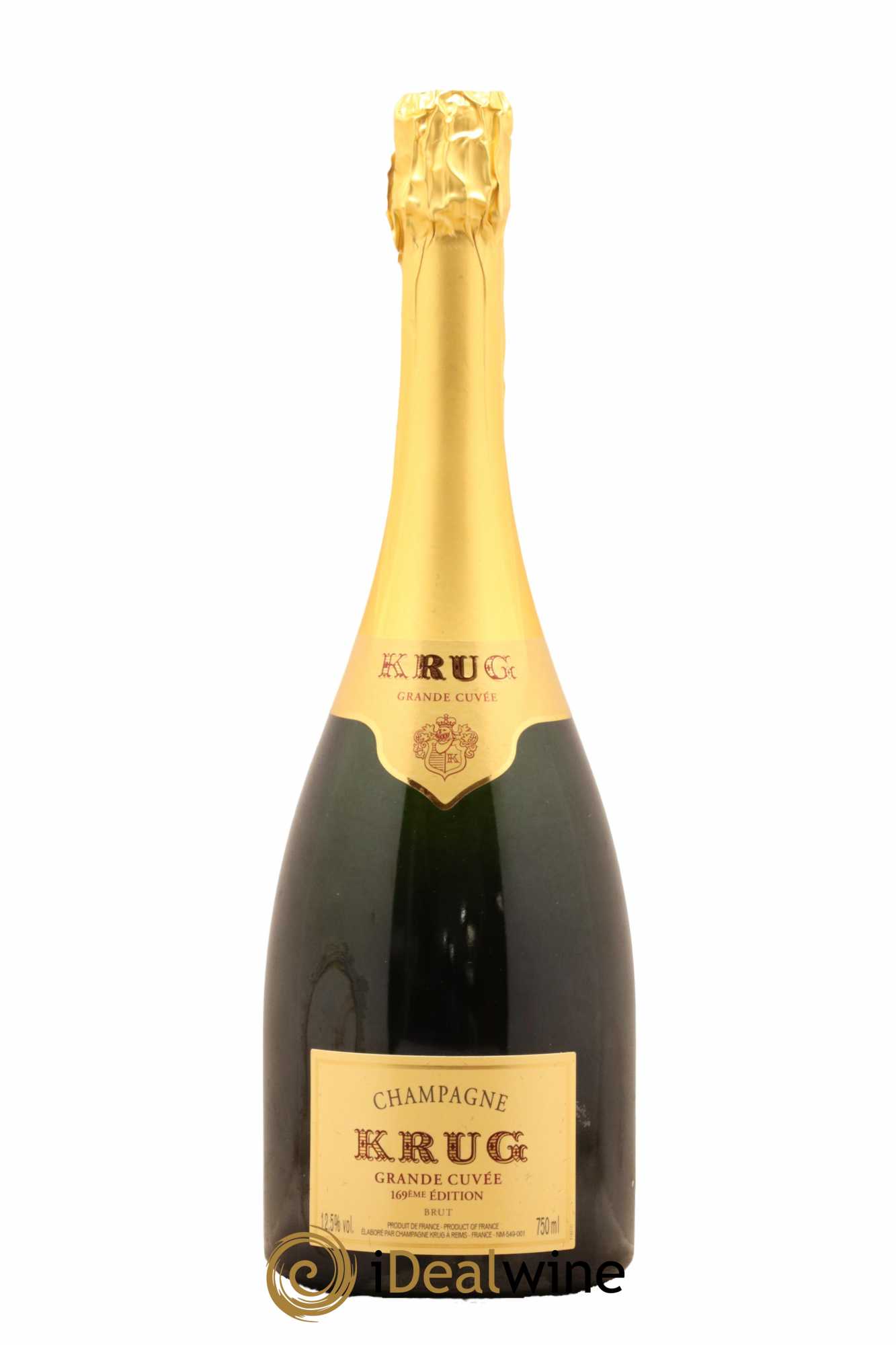 Grande Cuvée - 169ème édition Krug Brut - Lot de 1 bouteille - 1