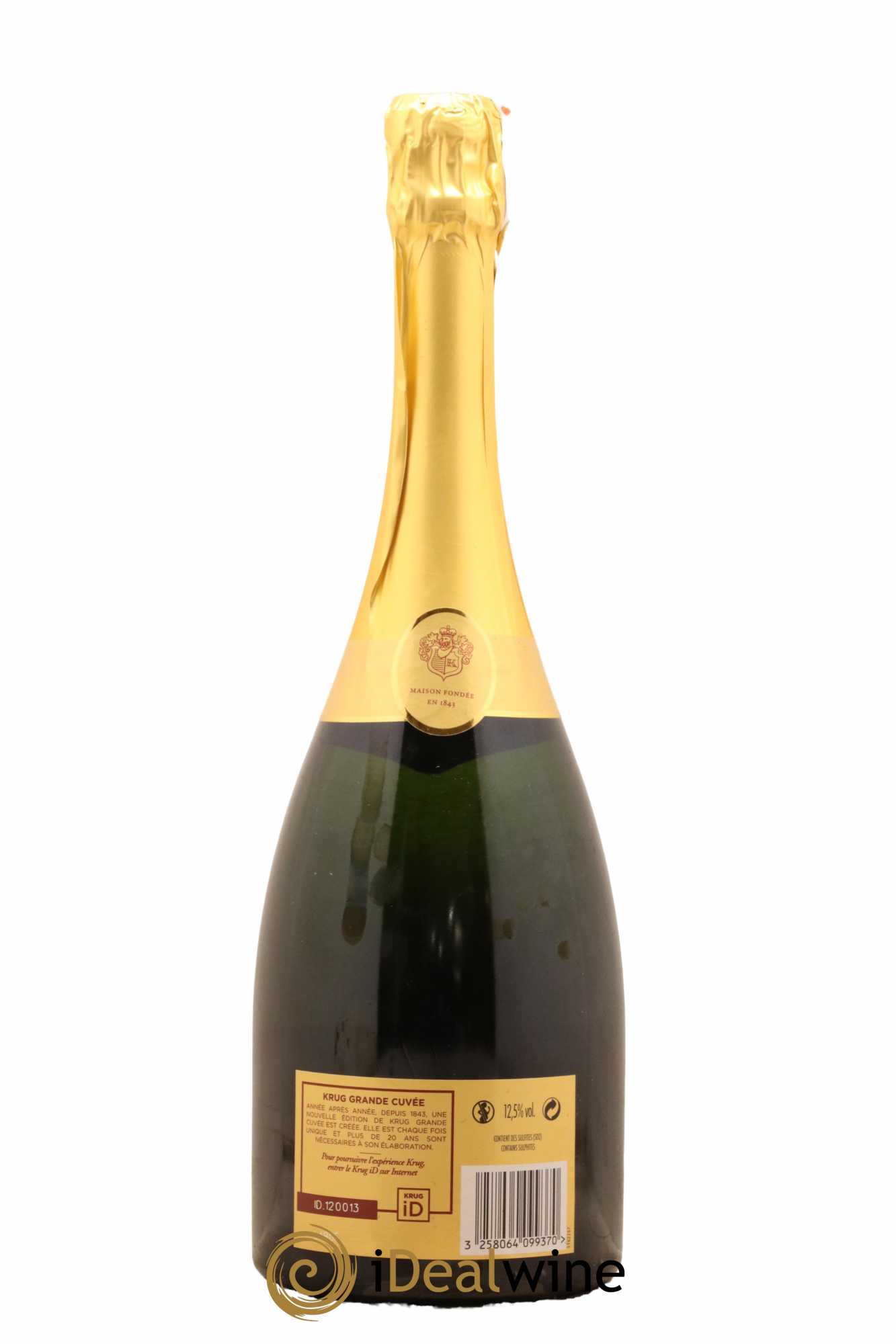 Grande Cuvée - 169ème édition Krug Brut - Lot de 1 bouteille - 2