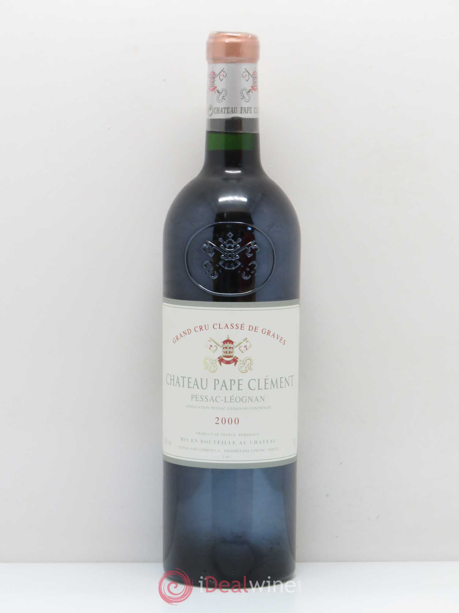 Château Pape Clément Cru Classé de Graves 2000 - Lot de 1 bouteille - 0