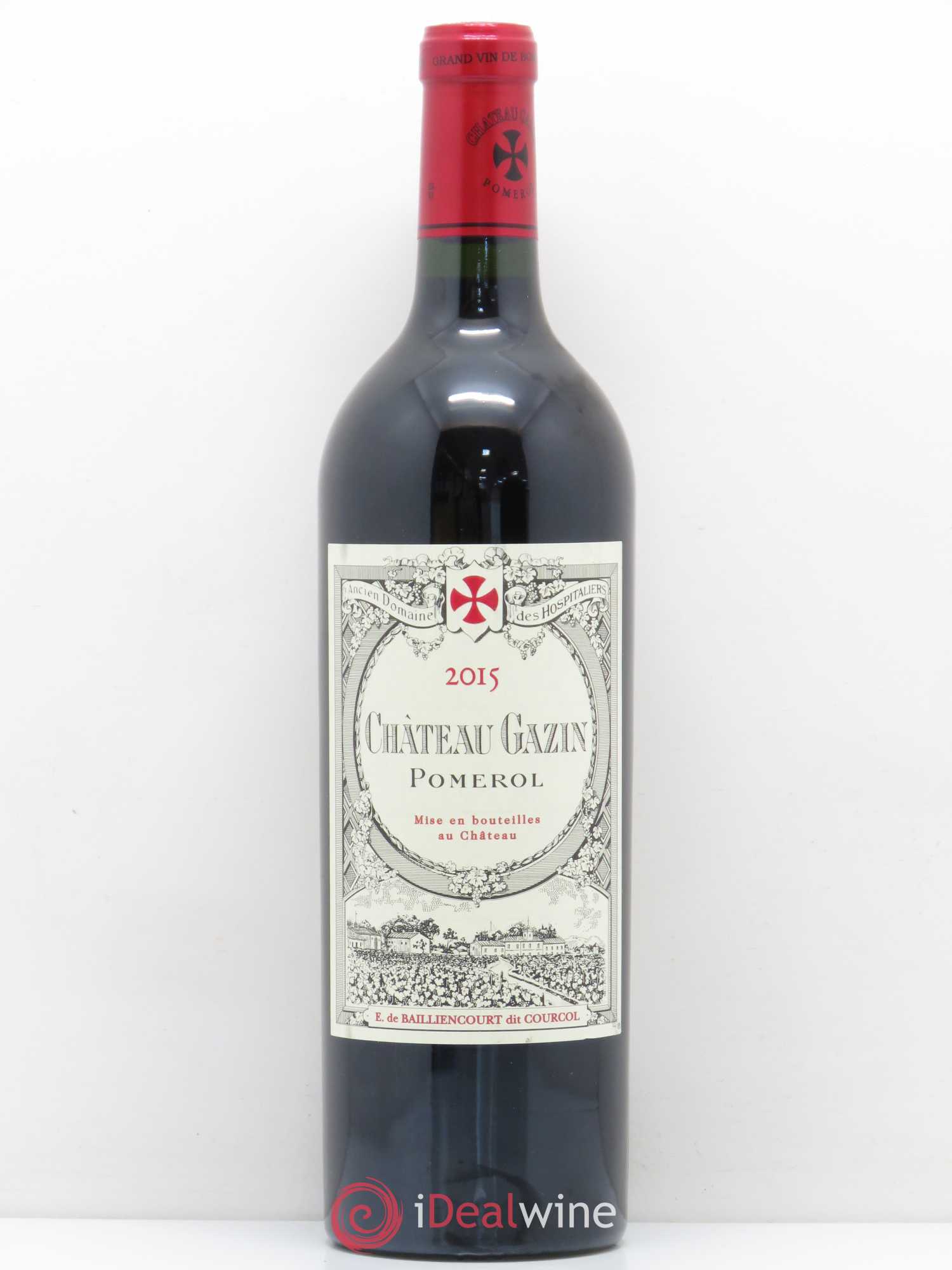 Château Gazin 2015 - Lot de 1 bouteille - 0