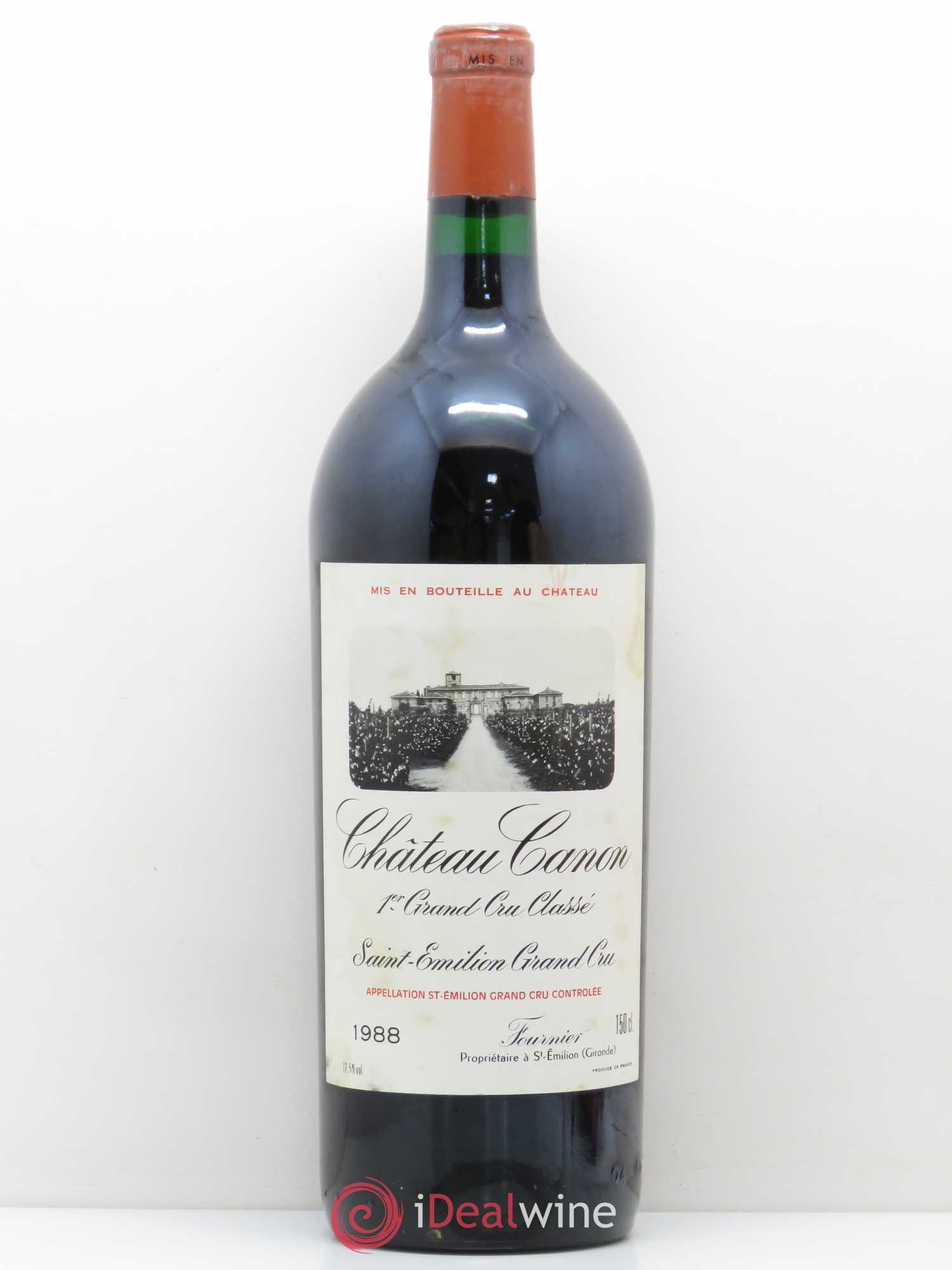 Château Canon 1er Grand Cru Classé B 1988 - Lot de 1 magnum - 0