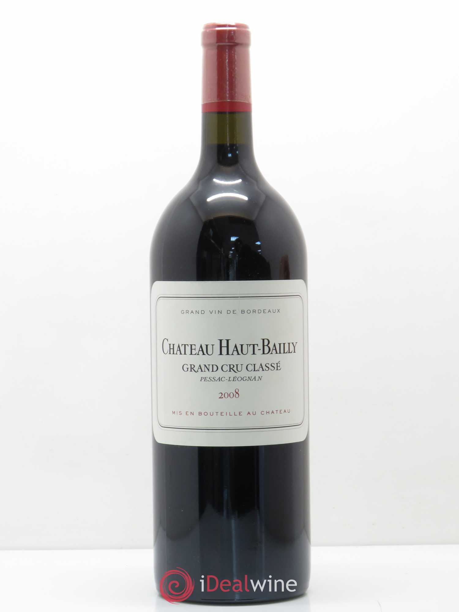 Château Haut-Bailly Cru Classé de Graves 2008 - Lot de 1 magnum - 0
