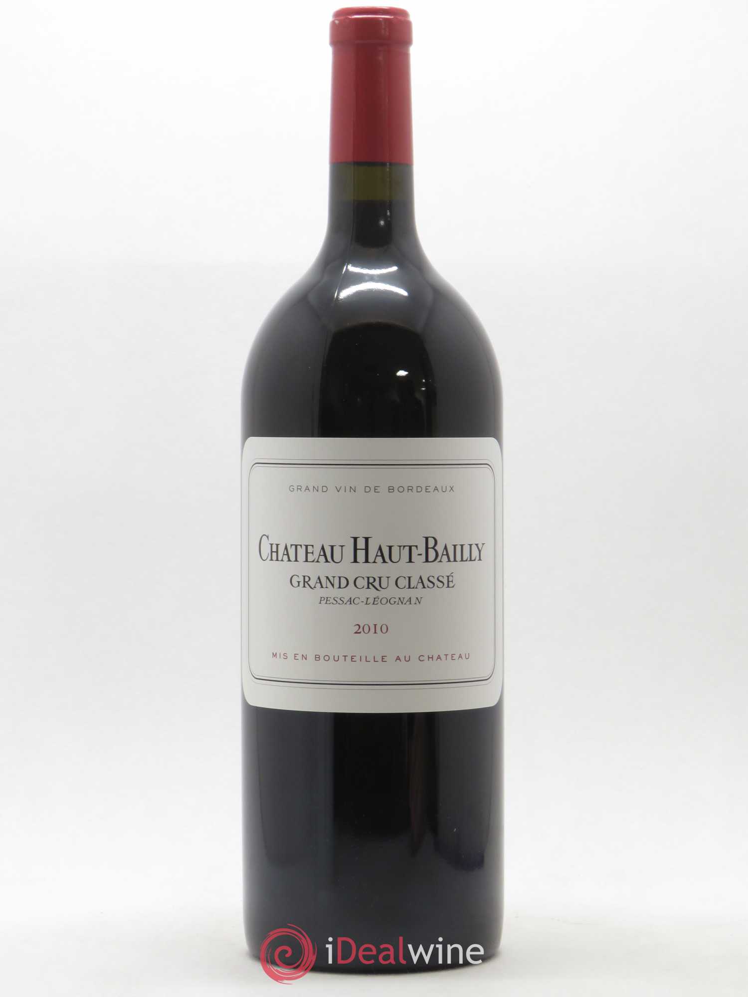 Château Haut-Bailly Cru Classé de Graves 2010 - Lot de 1 magnum - 0