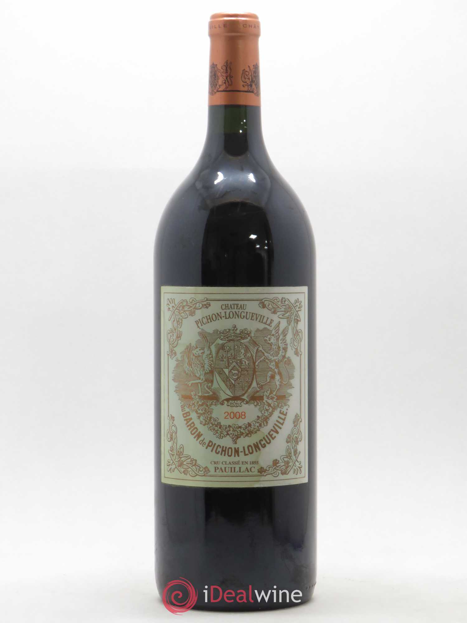 Pichon Longueville Baron 2ème Grand Cru Classé 2008 - Lot de 1 magnum - 0
