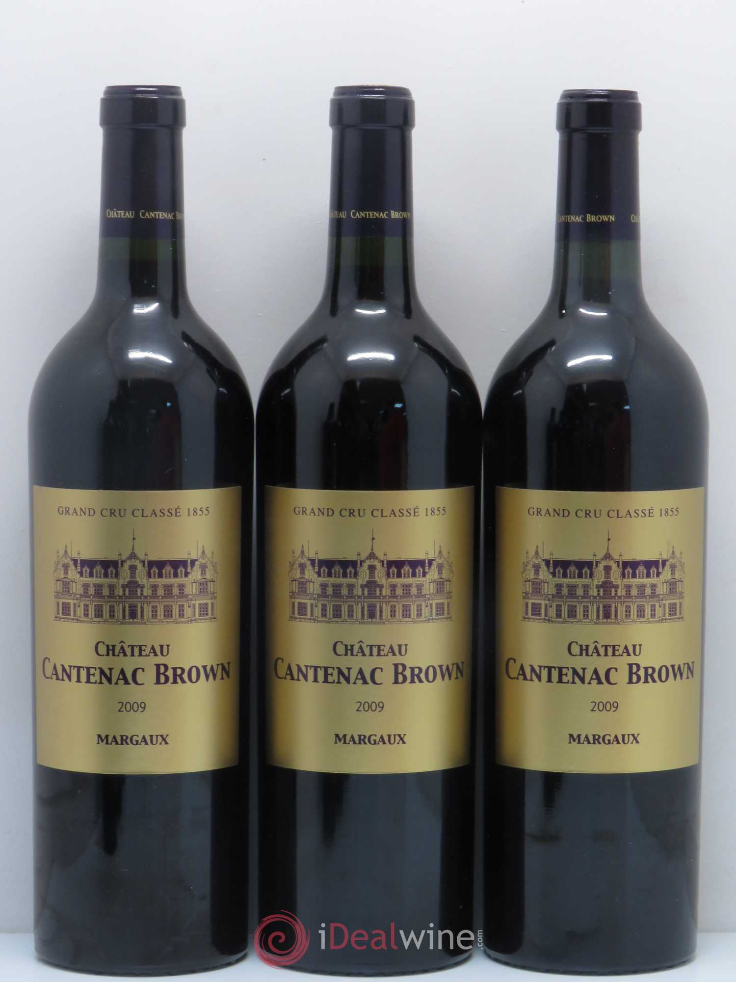 Château Cantenac Brown 3ème Grand Cru Classé 2009 - Lot de 6 bouteilles - 1