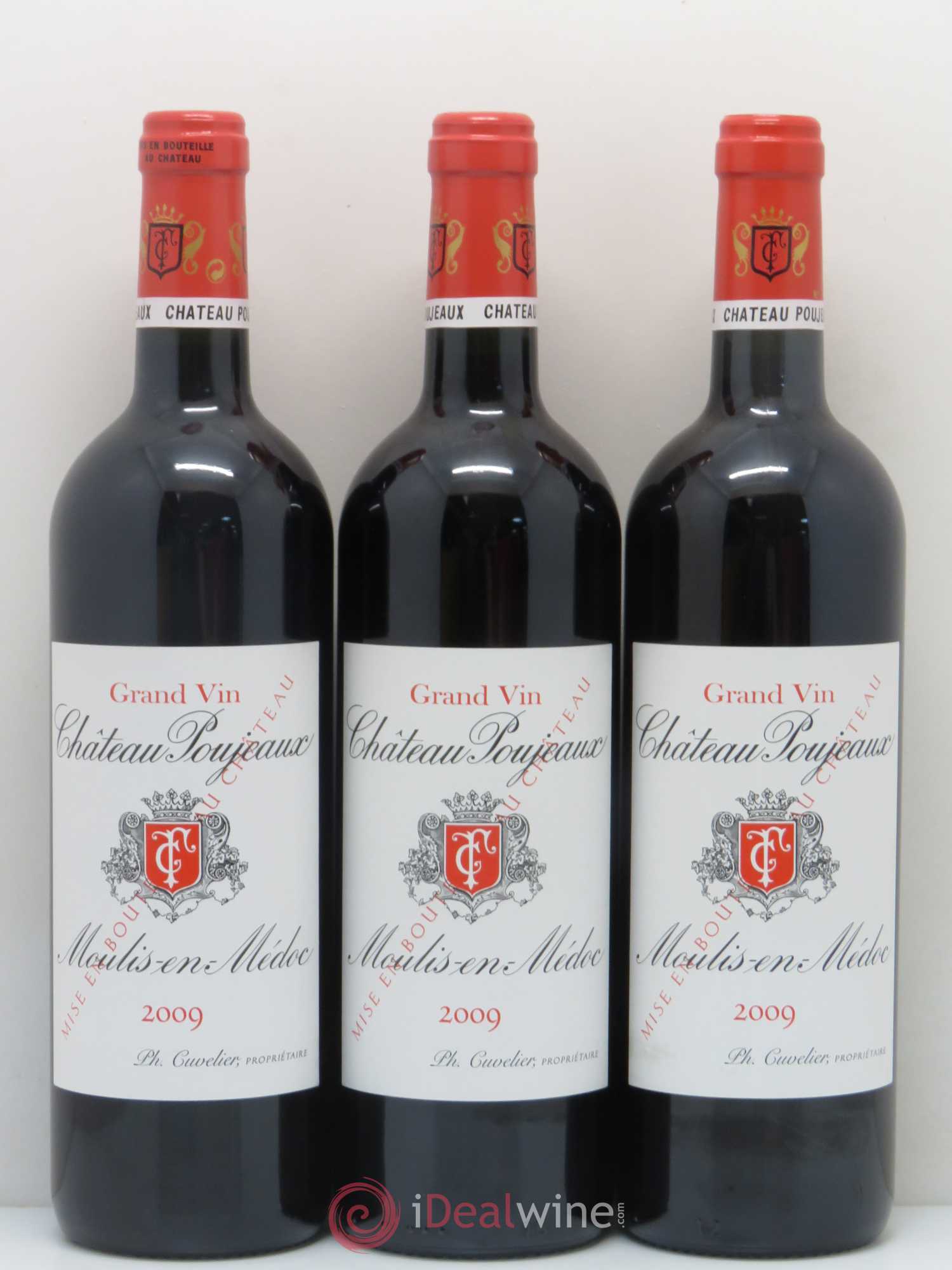 Château Poujeaux 2009 - Lot de 6 bouteilles - 2