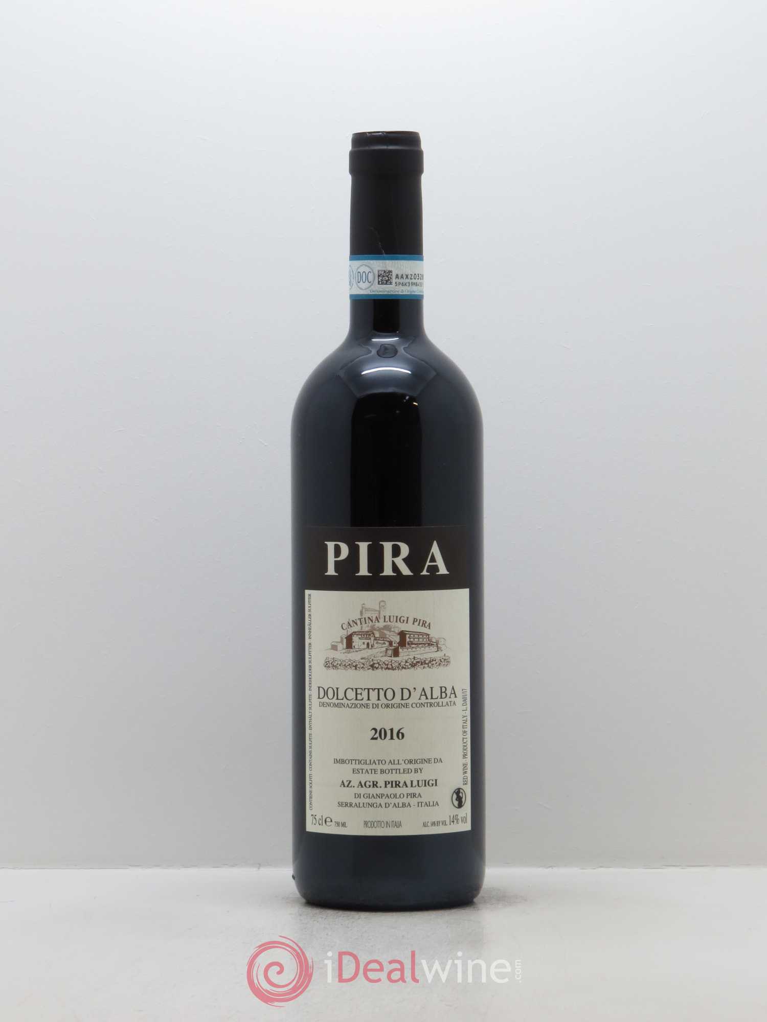 Dolcetto d'Alba DOC Luigi Pira 2016 - Lot de 1 bouteille - 0