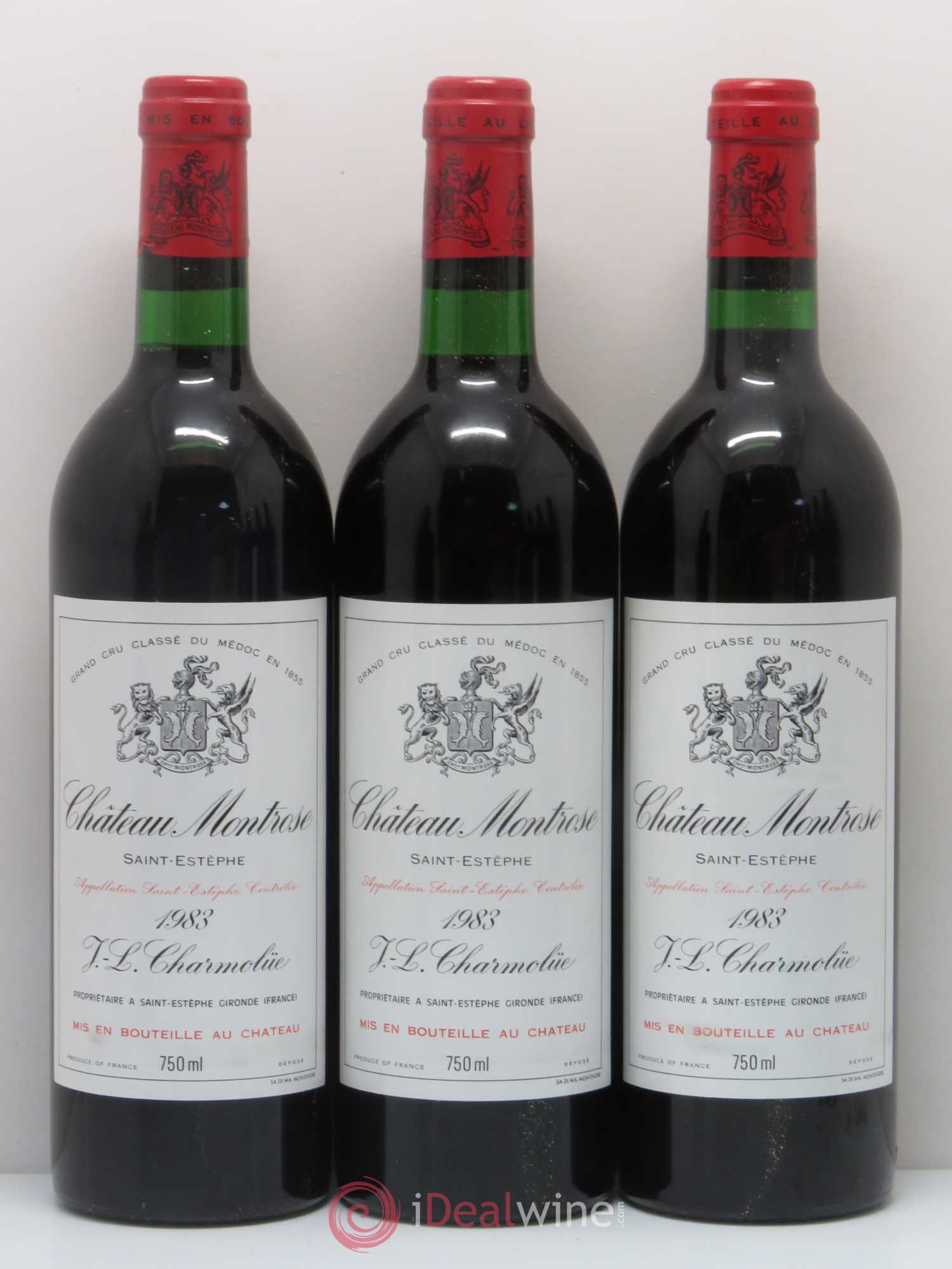 Château Montrose 2ème Grand Cru Classé 1983 - Lot de 11 bouteilles - 2