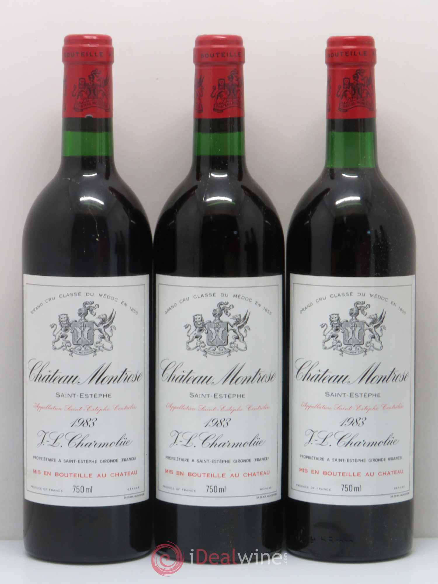 Château Montrose 2ème Grand Cru Classé 1983 - Lot de 11 bouteilles - 3