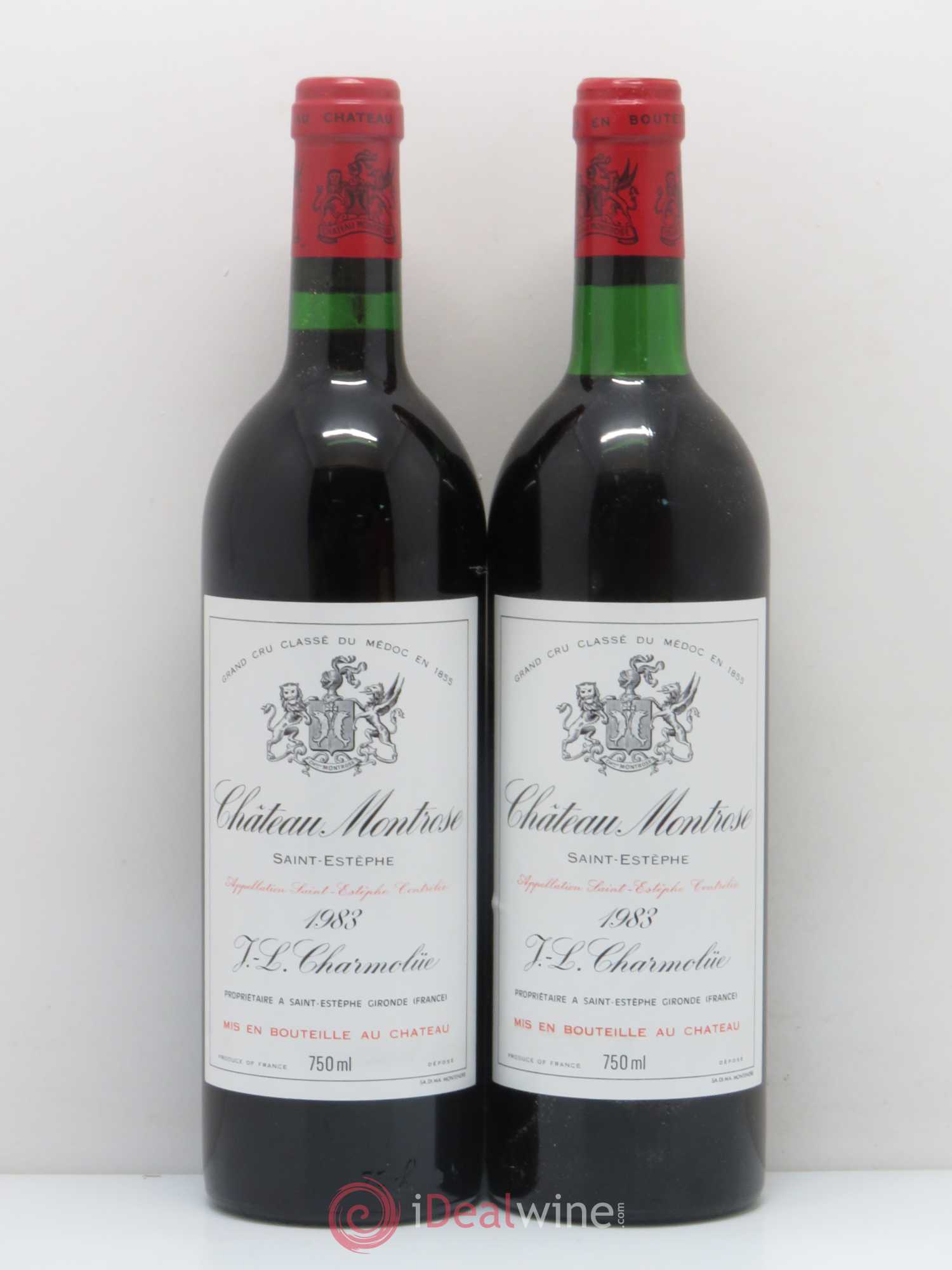 Château Montrose 2ème Grand Cru Classé 1983 - Lot de 11 bouteilles - 4