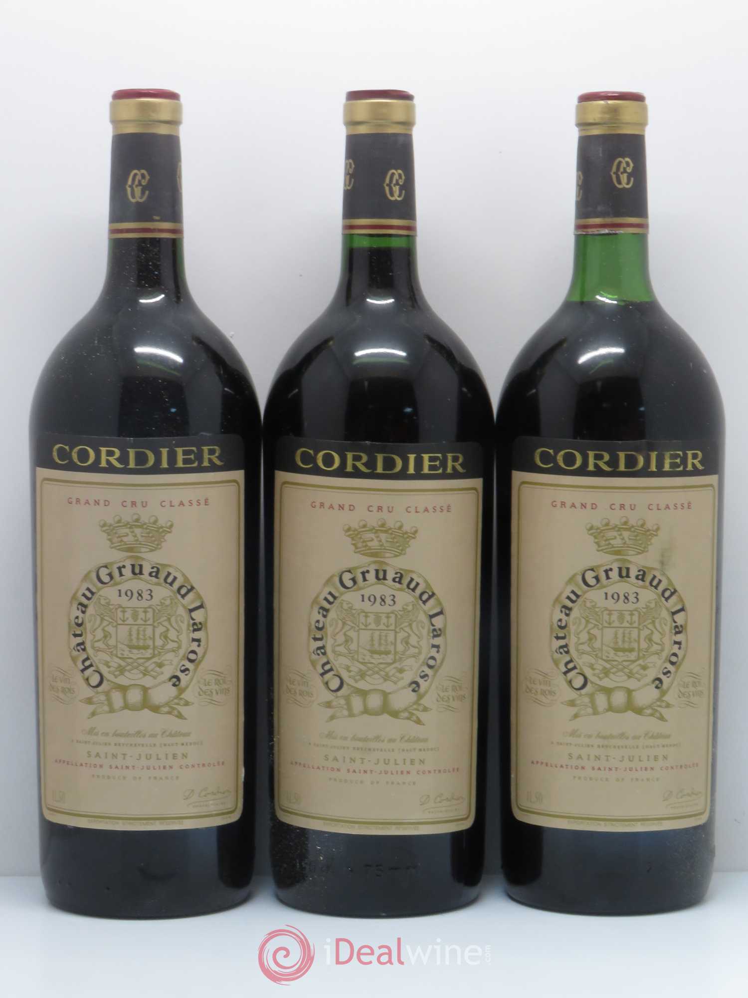 Château Gruaud Larose 2ème Grand Cru Classé 1983 - Lot de 6 magnums - 2