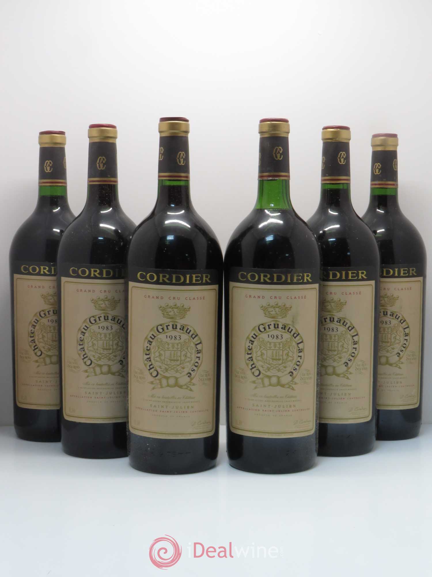 Château Gruaud Larose 2ème Grand Cru Classé 1983 - Lot de 6 magnums - 0