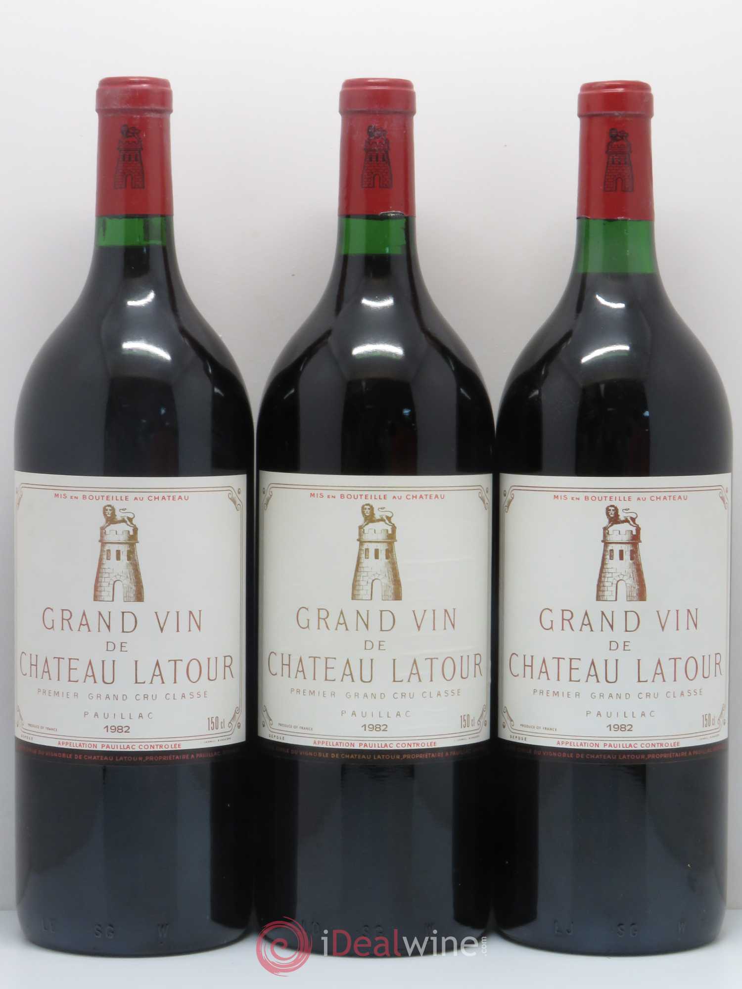 Château Latour 1er Grand Cru Classé 1982 - Lot de 6 magnums - 2