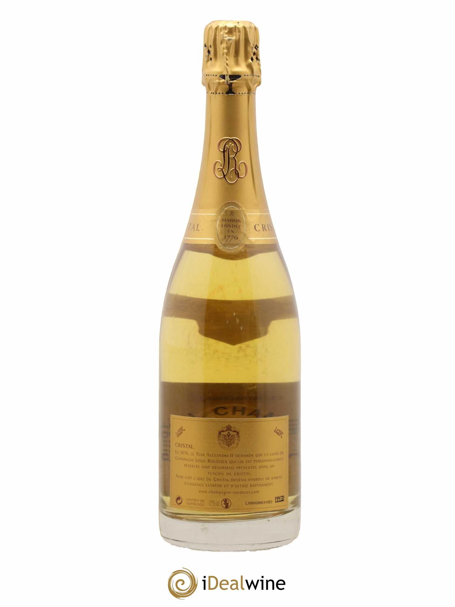 Cristal Louis Roederer 2004 - Lot de 1 bouteille - 1