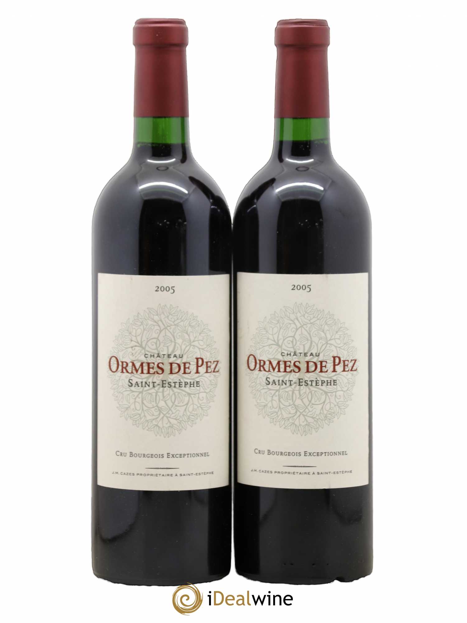 Château les Ormes de Pez 2005 - Lot de 2 bouteilles - 0