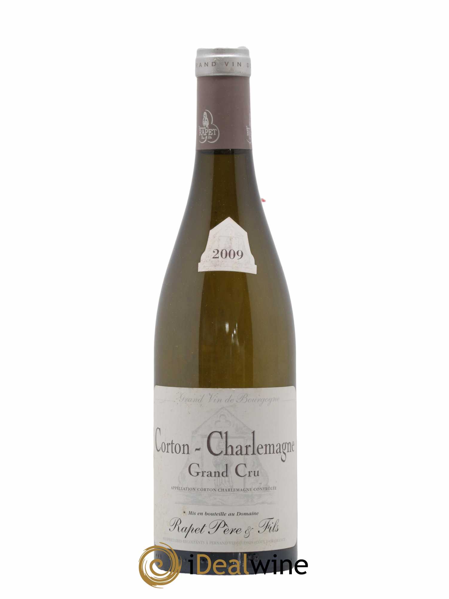 Corton-Charlemagne Grand Cru Rapet Père & Fils 2009 - Lot de 1 bouteille - 0