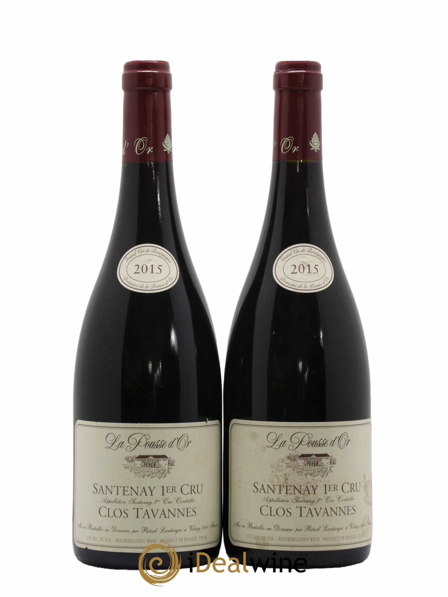 Santenay 1er Cru Clos Tavannes La Pousse d'Or (Domaine de) 2015 - Lot de 2 bouteilles - 0