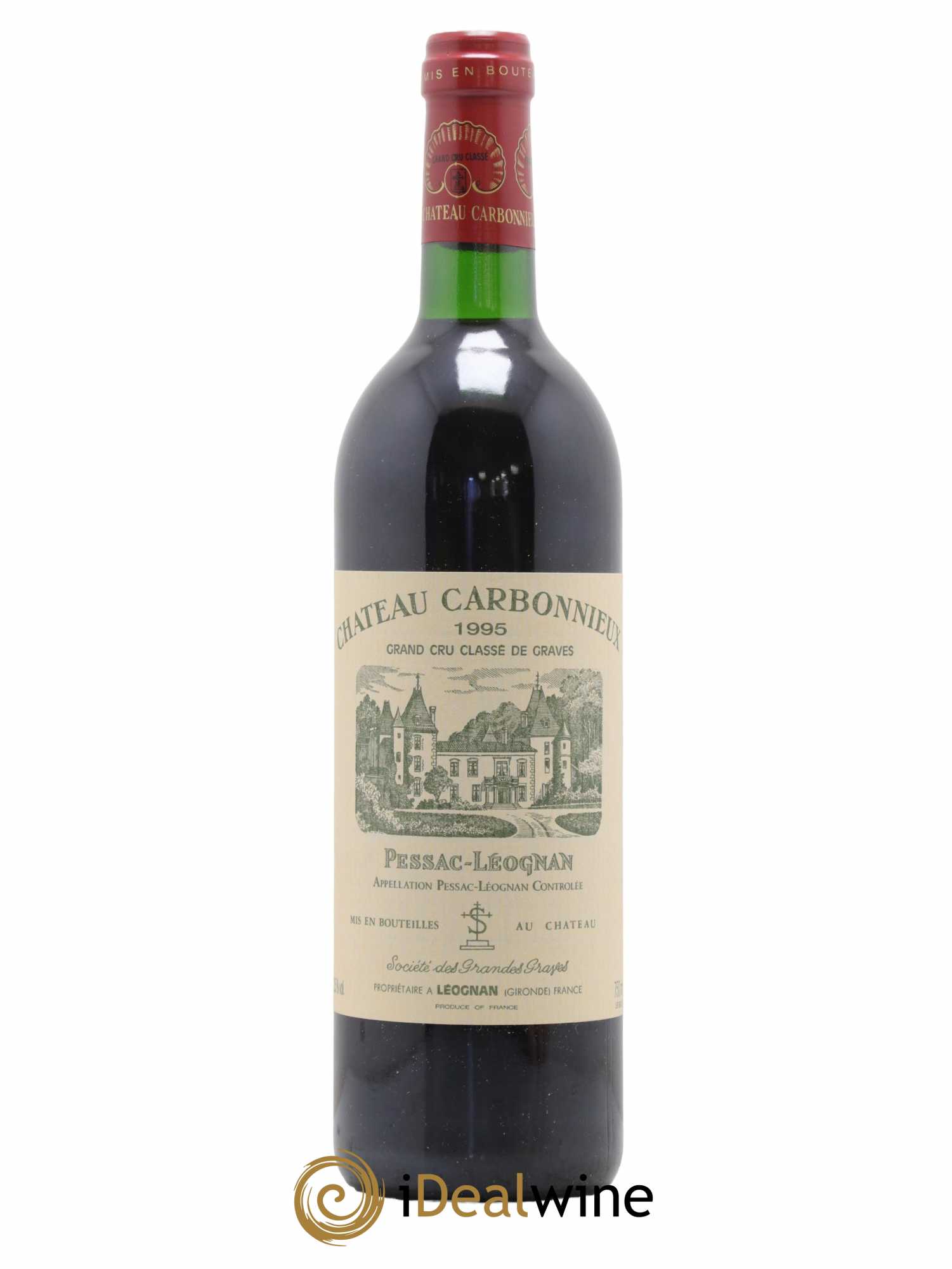 Château Carbonnieux Cru Classé de Graves 1995 - Lot de 1 bouteille - 0