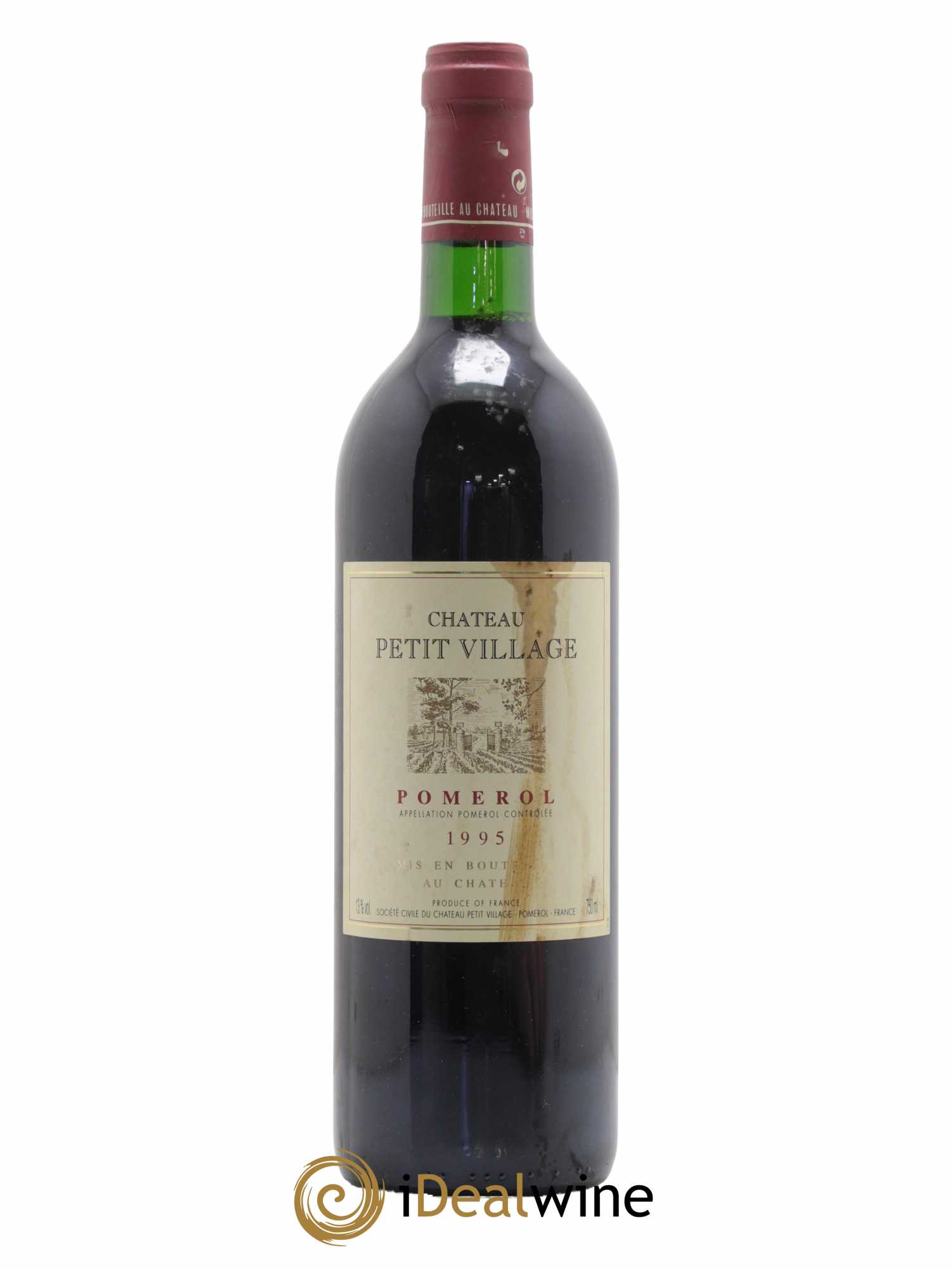 Château Petit Village 1995 - Lot de 1 bouteille - 0
