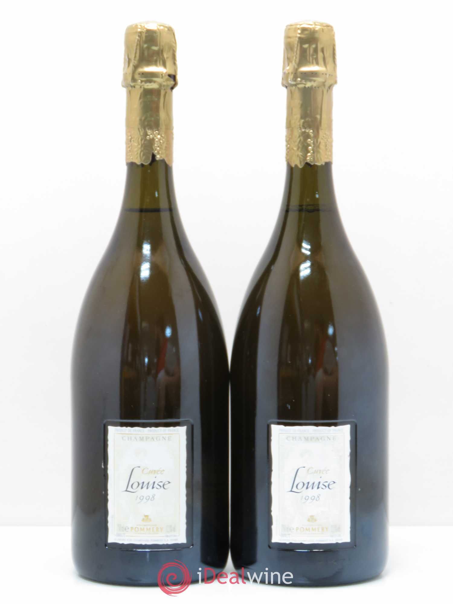 Cuvée Louise Pommery 1998 - Lot de 2 bouteilles - 0