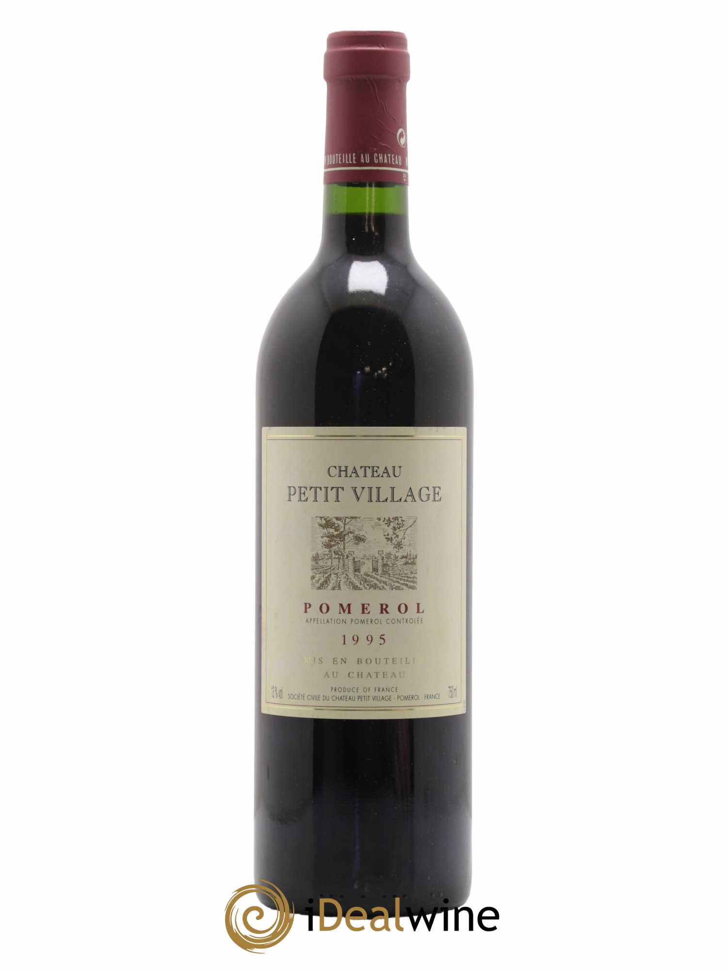 Château Petit Village 1995 - Lot de 1 bouteille - 0