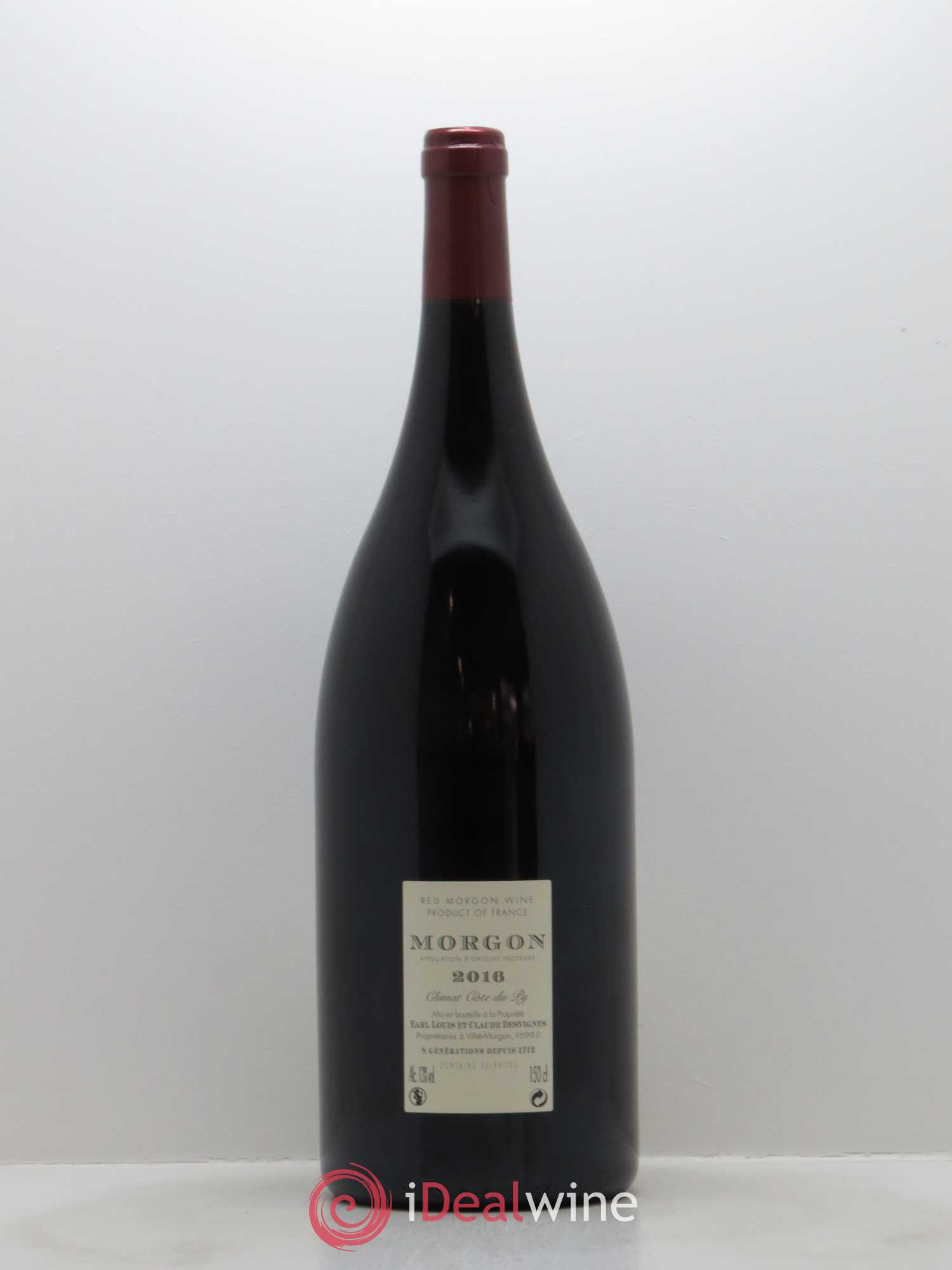 Morgon Côte de Py Javernières Louis-Claude Desvignes 2016 - Lot de 1 magnum - 1