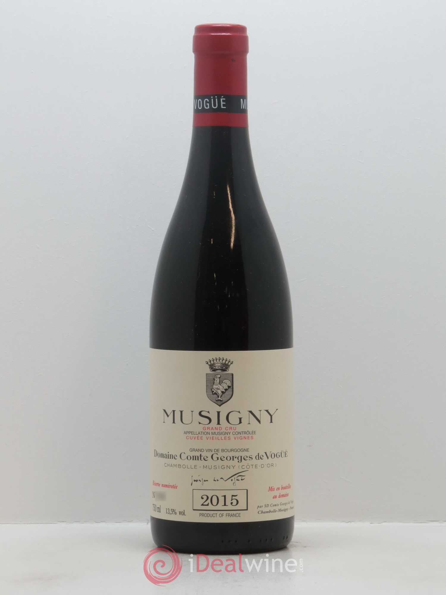 Musigny Grand Cru Cuvée Vieilles Vignes Comte Georges de Vogüé 2015 - Lot de 1 bouteille - 0