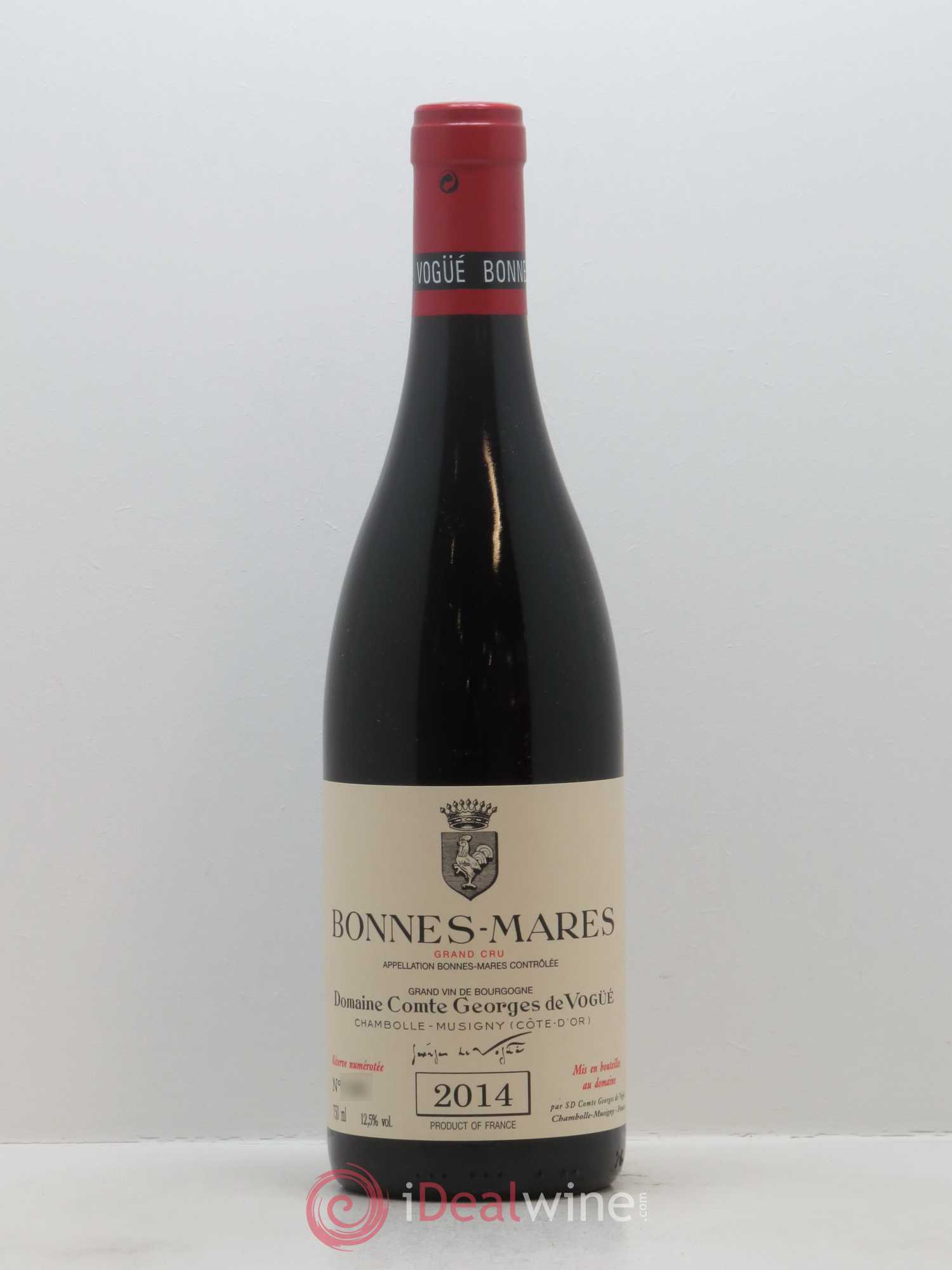 Bonnes-Mares Grand Cru Comte Georges de Vogüé 2014 - Lot de 1 bouteille - 0