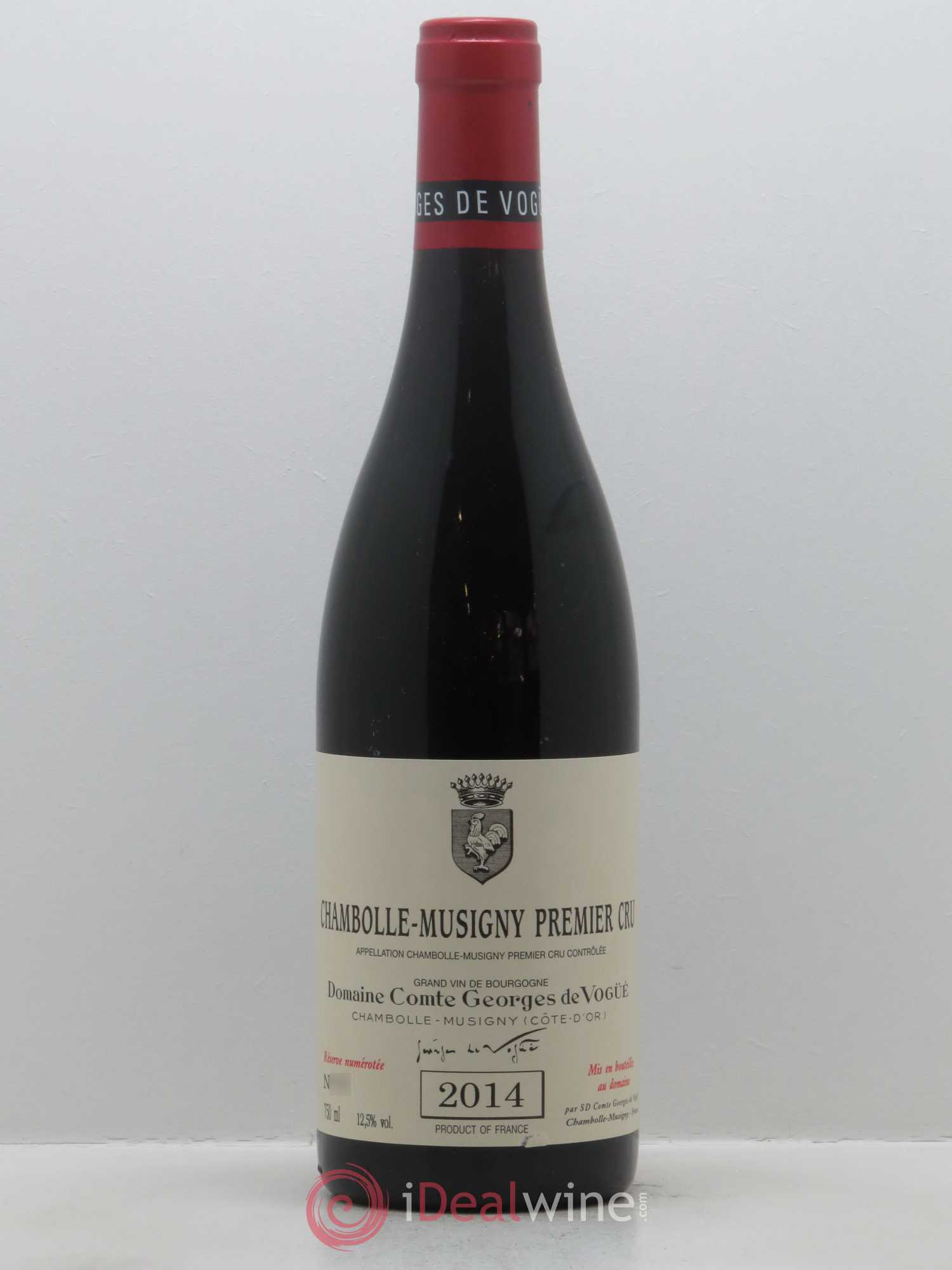 Chambolle-Musigny 1er Cru Comte Georges de Vogüé 2014 - Lot de 1 bouteille - 0