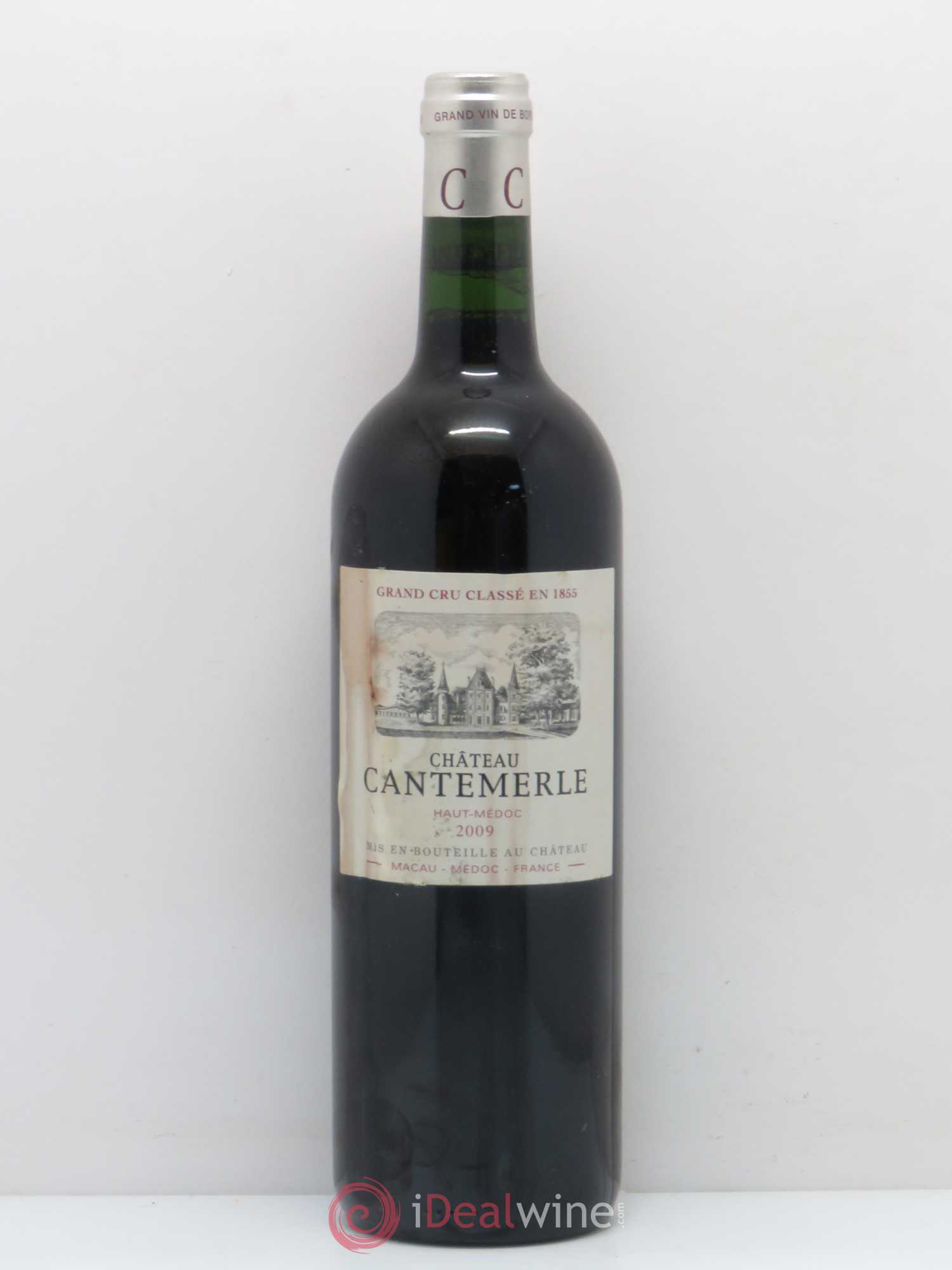 Château Cantemerle 5ème Grand Cru Classé 2009 - Lot de 1 bouteille - 0