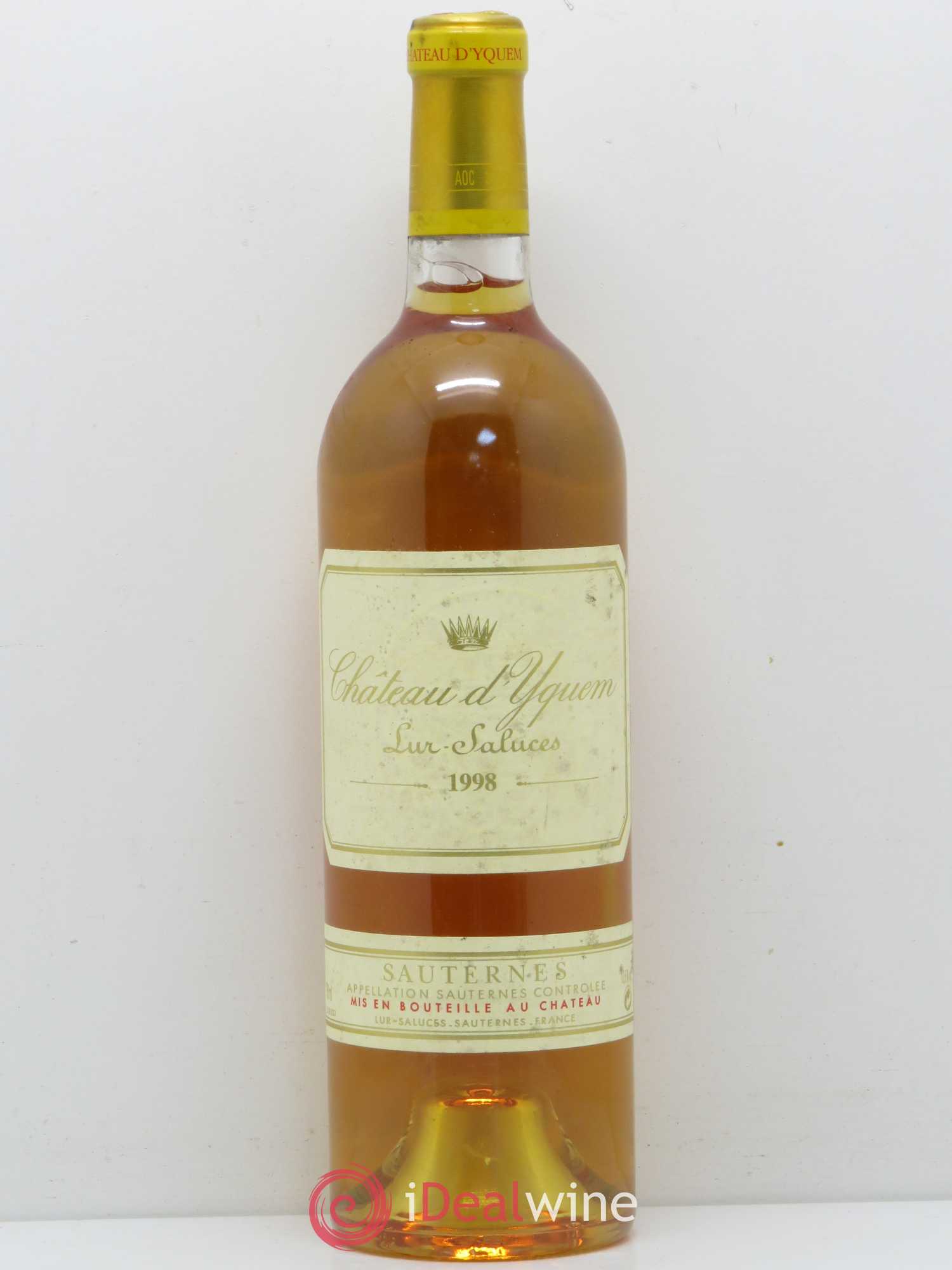 Château d' Yquem 1er Cru Classé Supérieur 1998 - Lotto di 1 bottiglia - 0