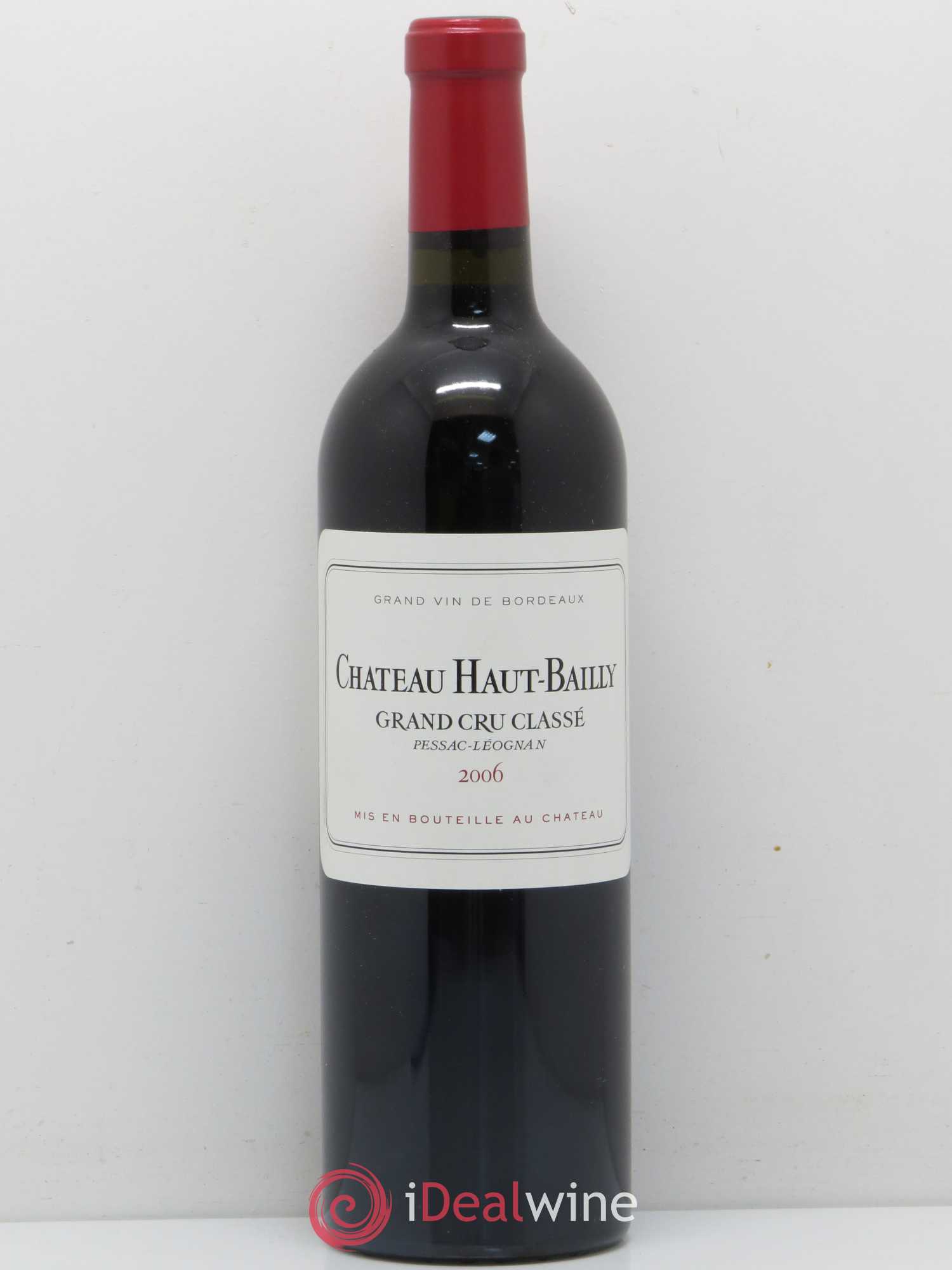 Château Haut-Bailly Cru Classé de Graves 2006 - Lot de 1 bouteille - 0