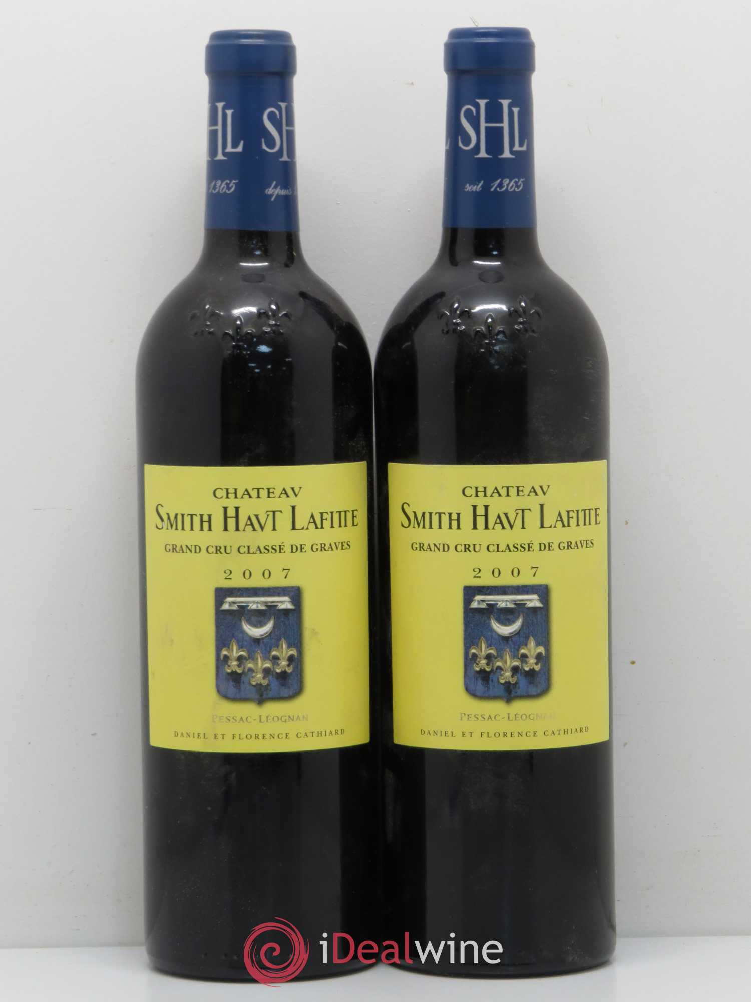 Château Smith Haut Lafitte Cru Classé de Graves 2007 - Lot de 2 bouteilles - 0