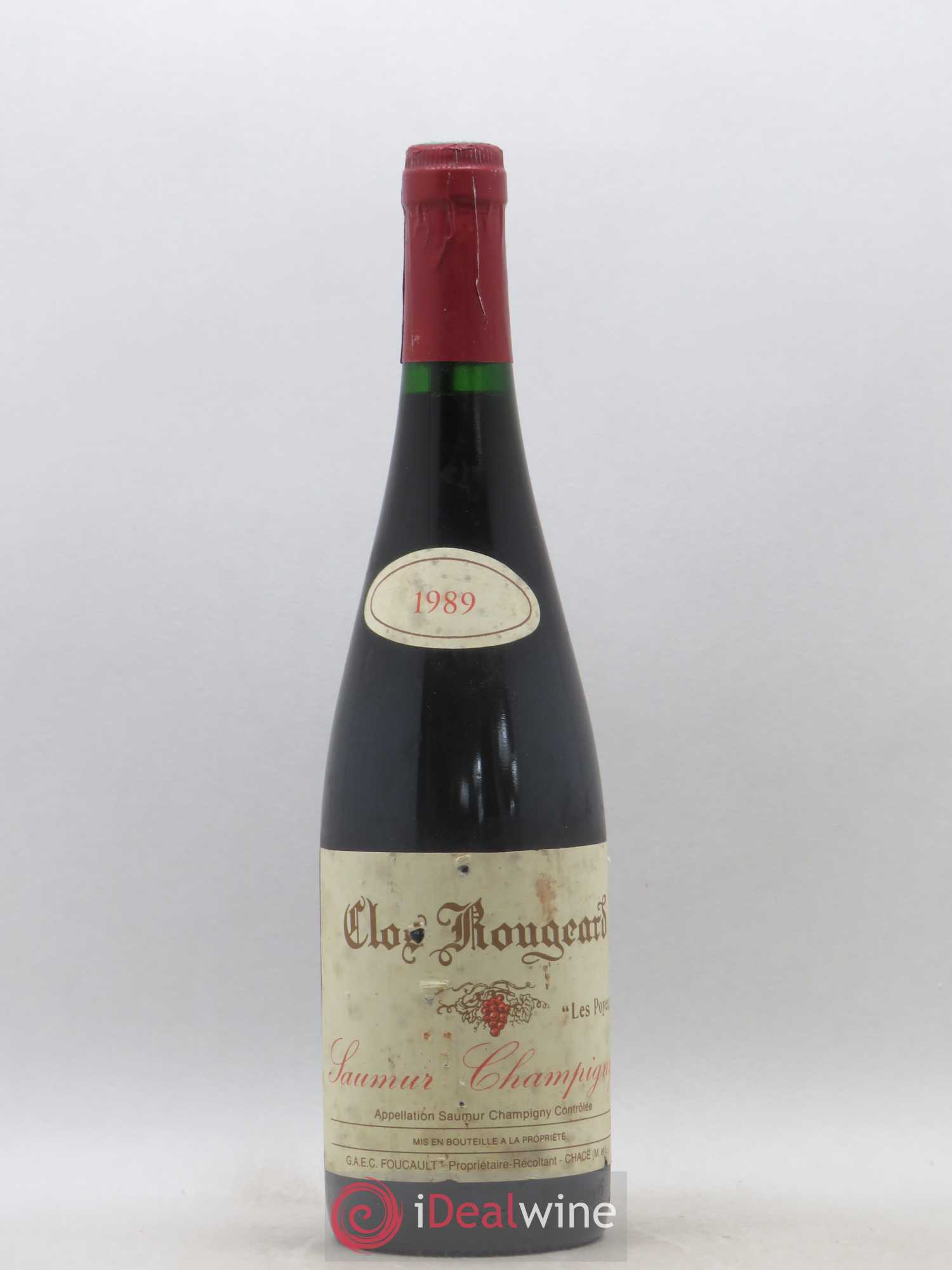 Saumur-Champigny Les Poyeux Clos Rougeard 1989 - Lot de 1 bouteille - 0