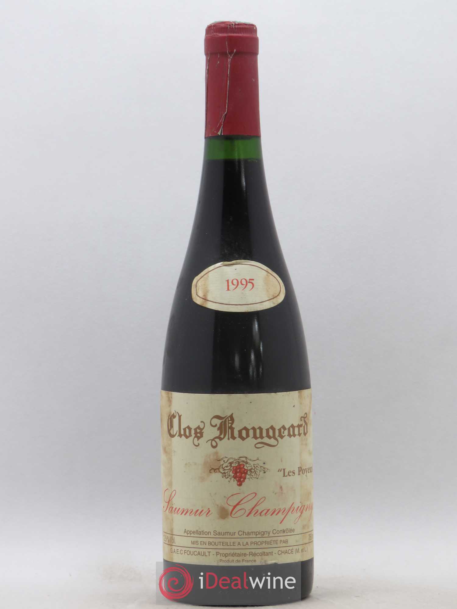 Saumur-Champigny Les Poyeux Clos Rougeard 1995 - Lot de 1 bouteille - 0