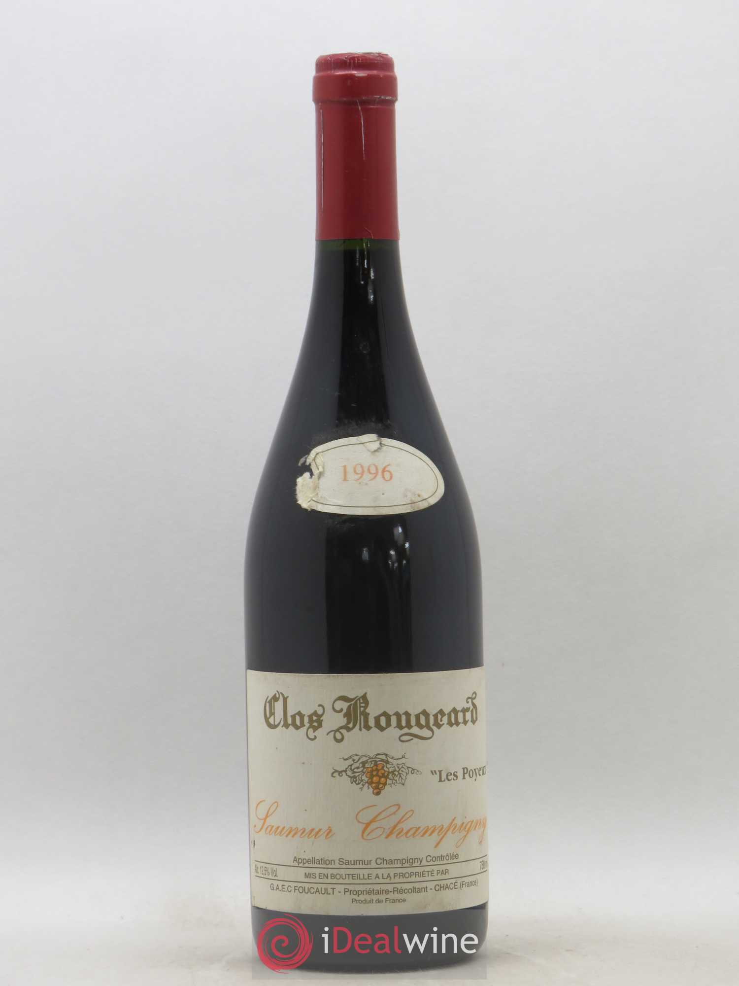 Saumur-Champigny Les Poyeux Clos Rougeard 1996 - Lot de 1 bouteille - 0