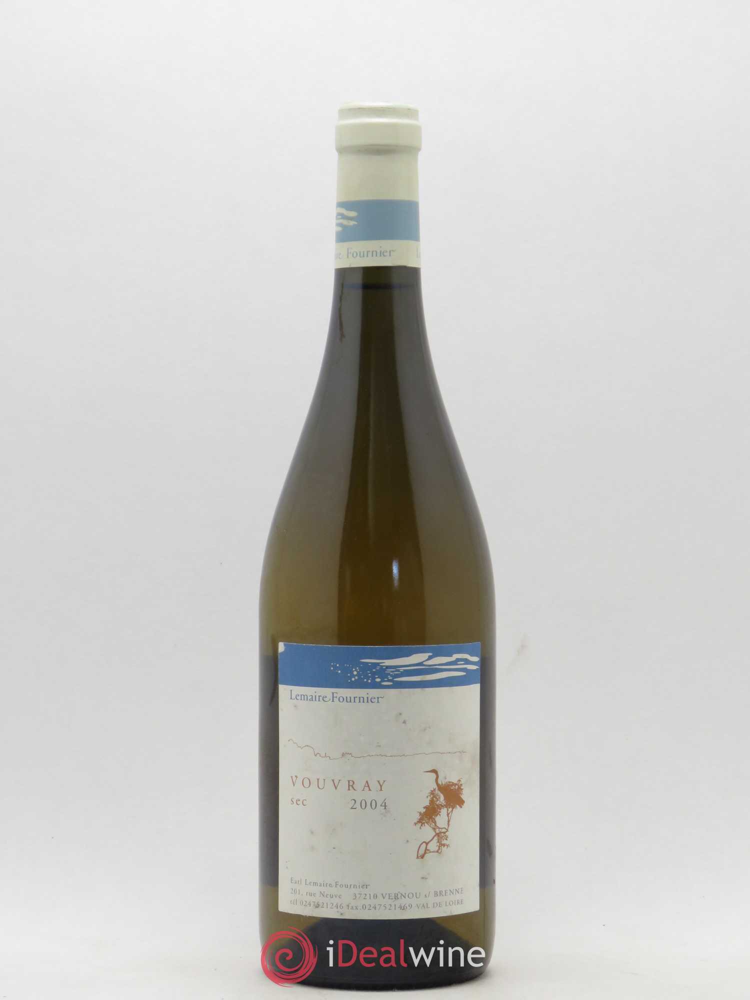 Vouvray Domaine Lemaire Fournier 2004 - Posten von 1 Flasche - 0