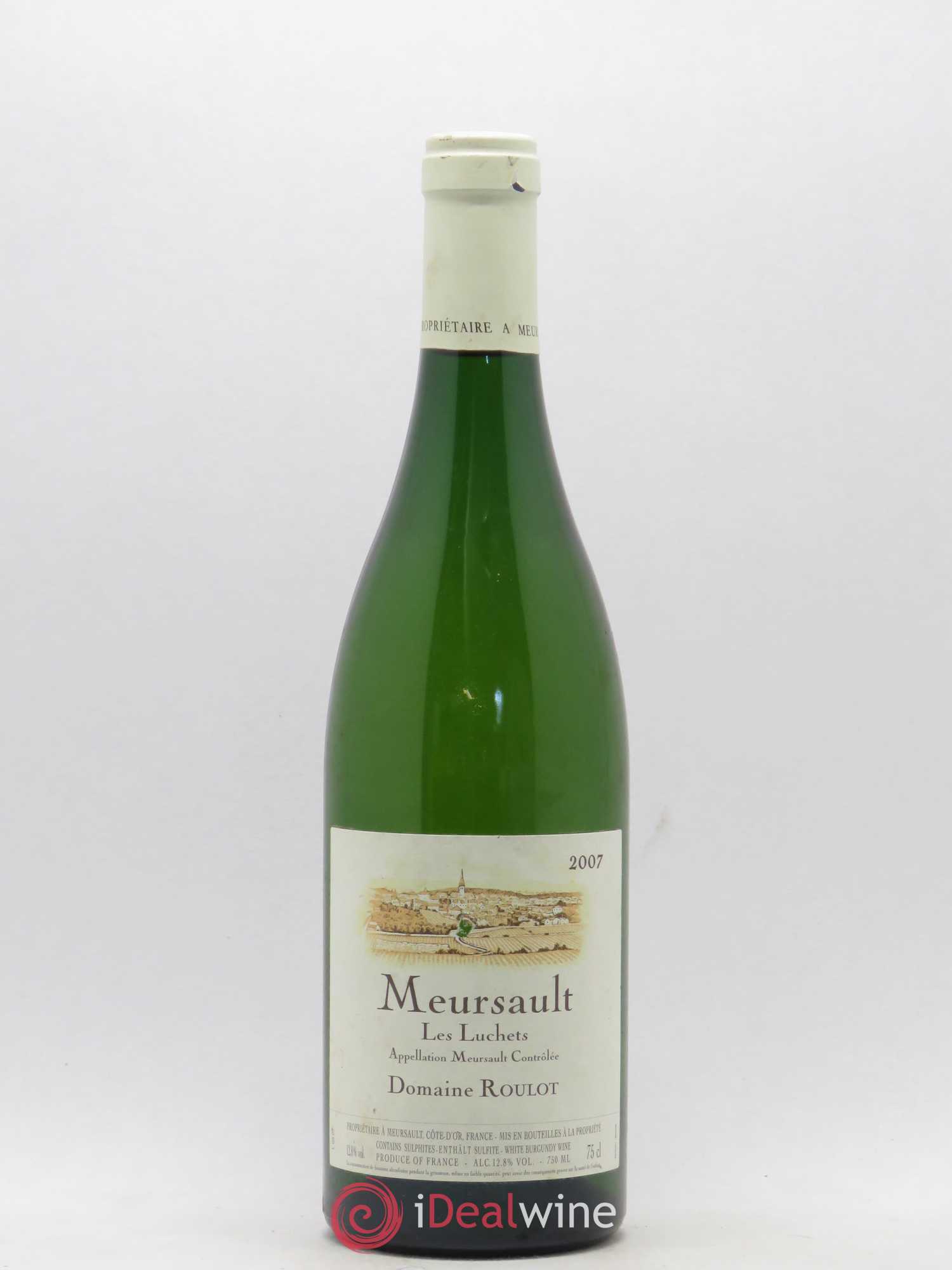Meursault Luchets Roulot (Domaine) 2007 - Lot de 1 bouteille - 0