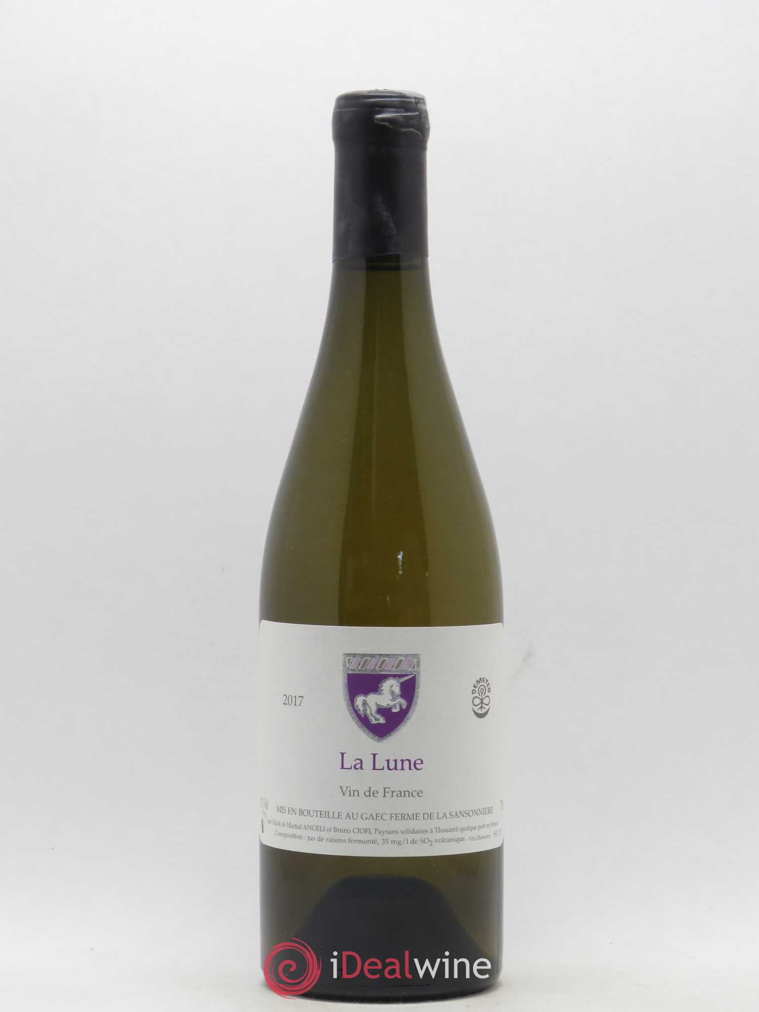 Vin de France La Lune Mark Angeli (Domaine) - Ferme de la Sansonnière 2017 - Lot de 1 bouteille - 0