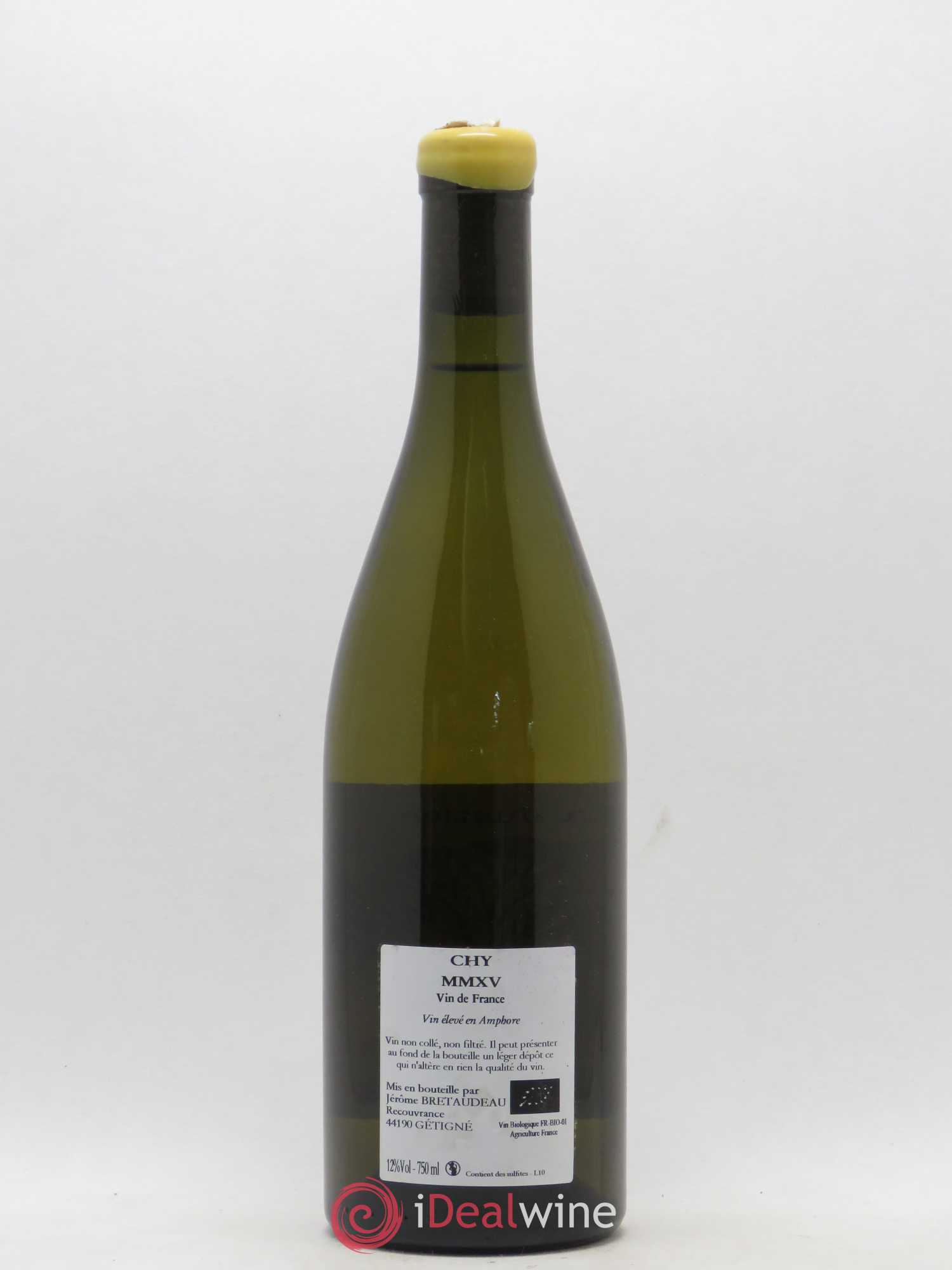 Vin de France La Justice Jérôme Bretaudeau - Domaine de Bellevue 2015 - Lot de 1 bouteille - 1