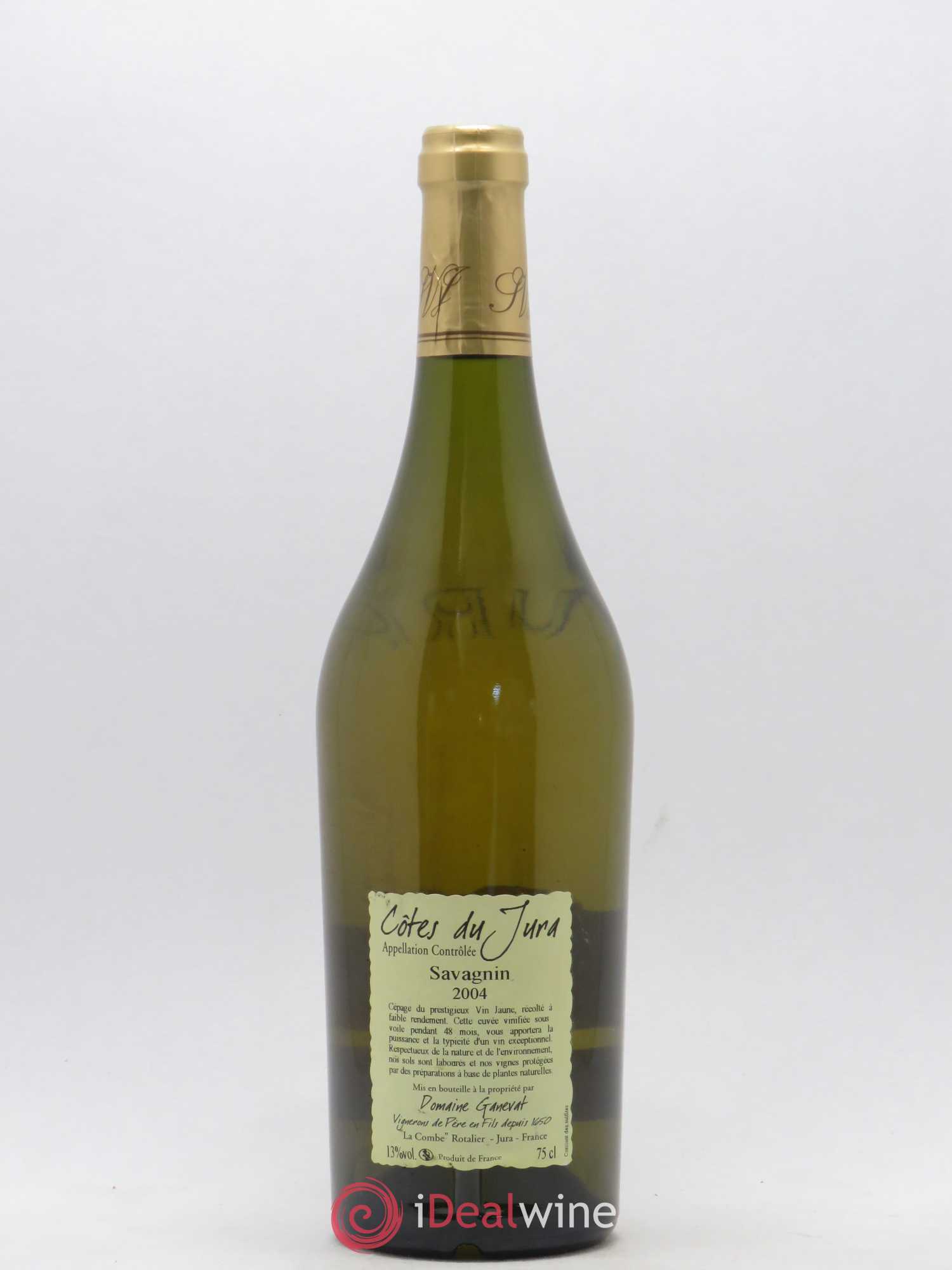 Côtes du Jura Cuvée Prestige Jean-François Ganevat (Domaine) 2004 - Lot de 1 bouteille - 1