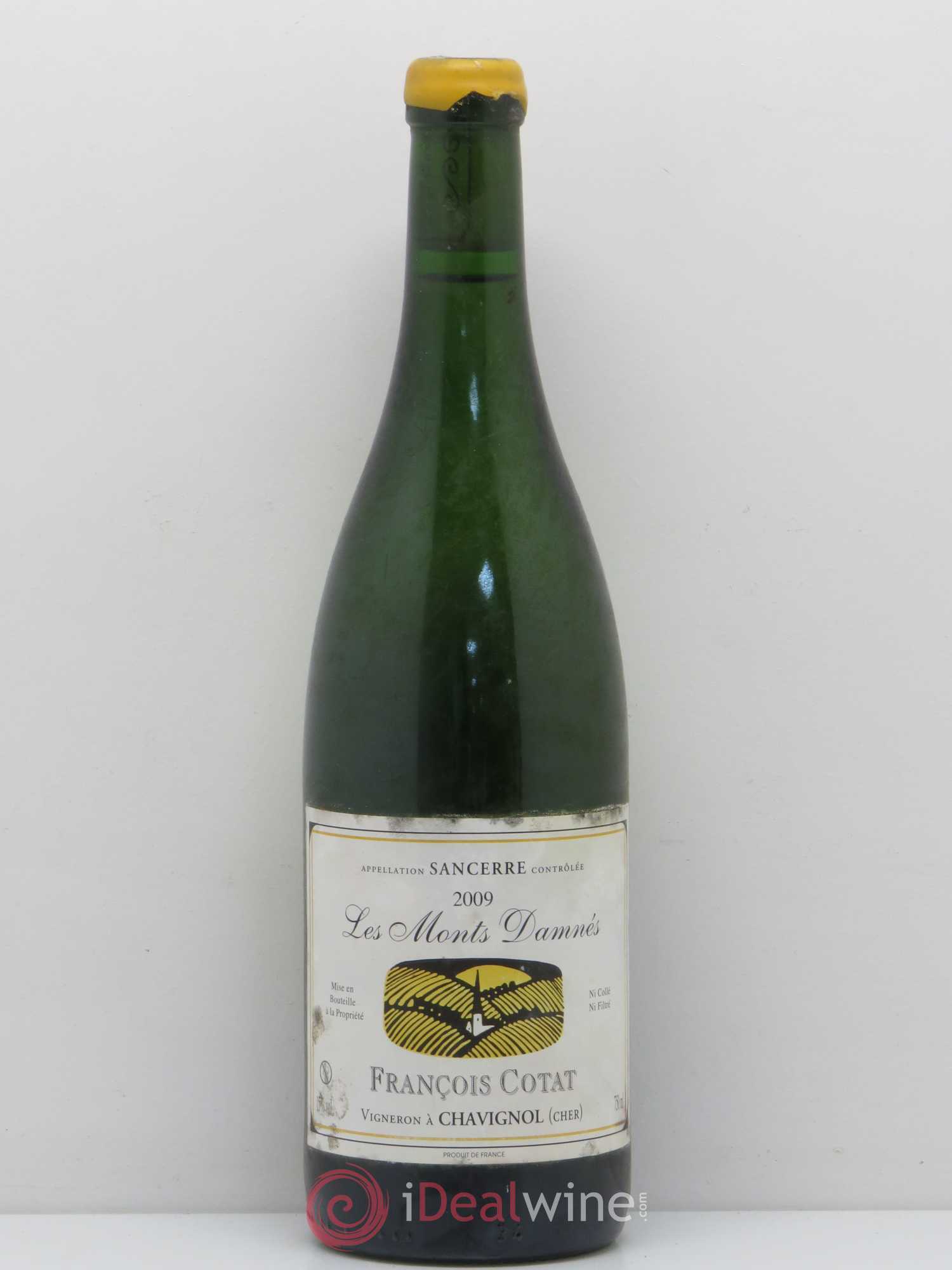 Sancerre Les Monts Damnés François Cotat 2009 - Lot de 1 bouteille - 0