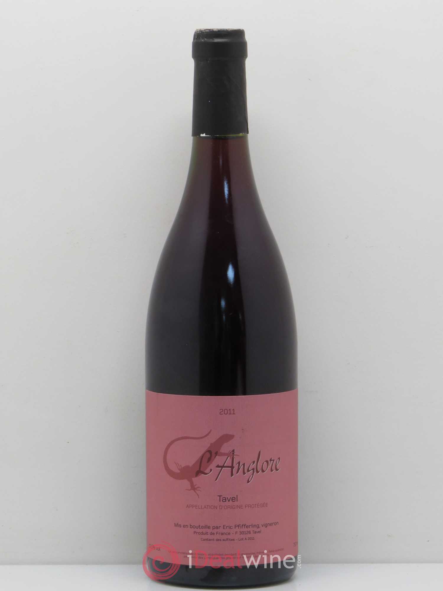Tavel Vintage Domaine de L'Anglore 2011 - Posten von 1 Flasche - 0