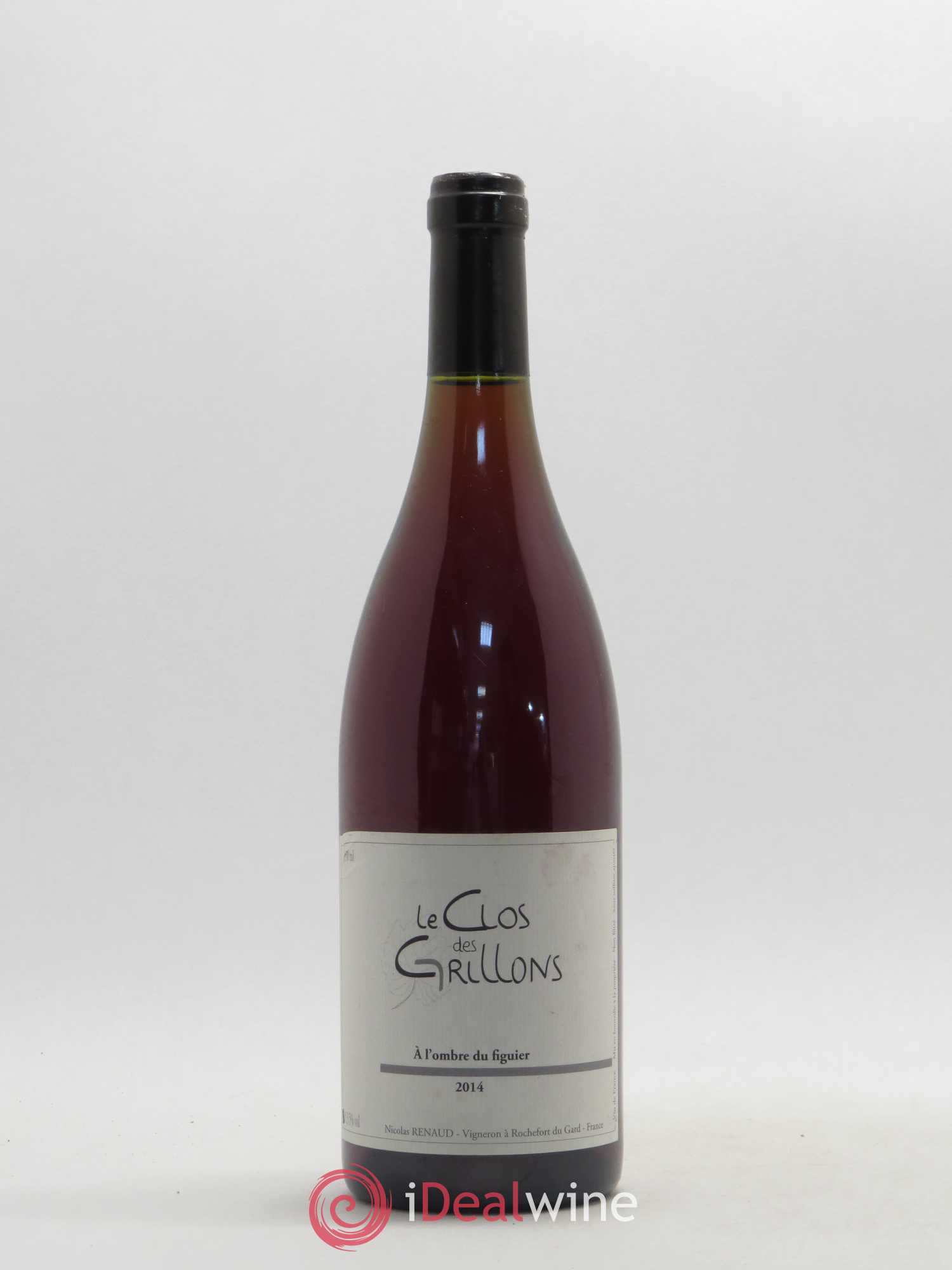 Vin de France A l'ombre du figuier Le Clos des Grillons 2014 - Posten von 1 Flasche - 0