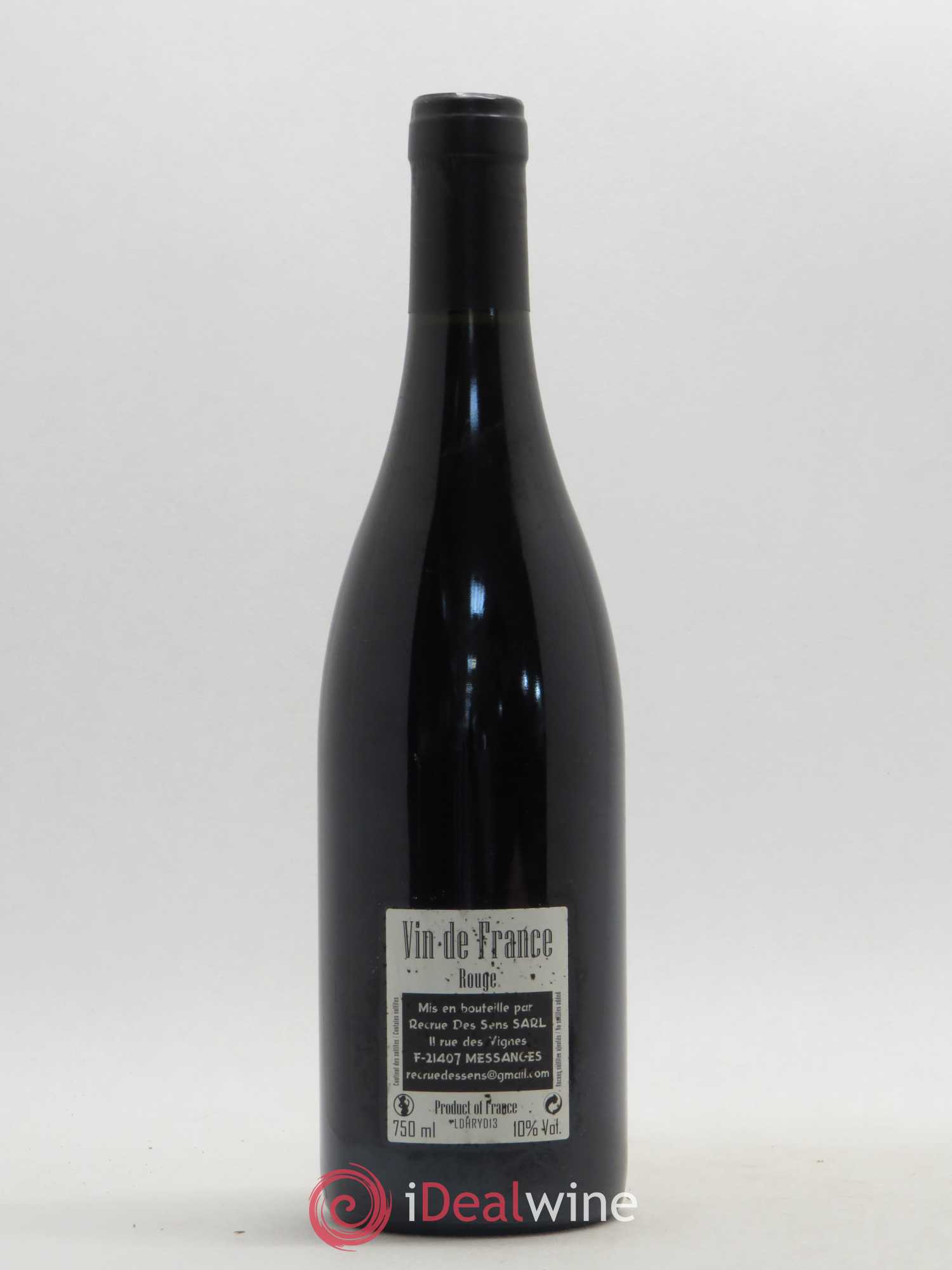 Vin de France Dames Huguettes Domaine Recrue des Sens - Yann Durieux 2013 - Lot of 1 bottle - 1