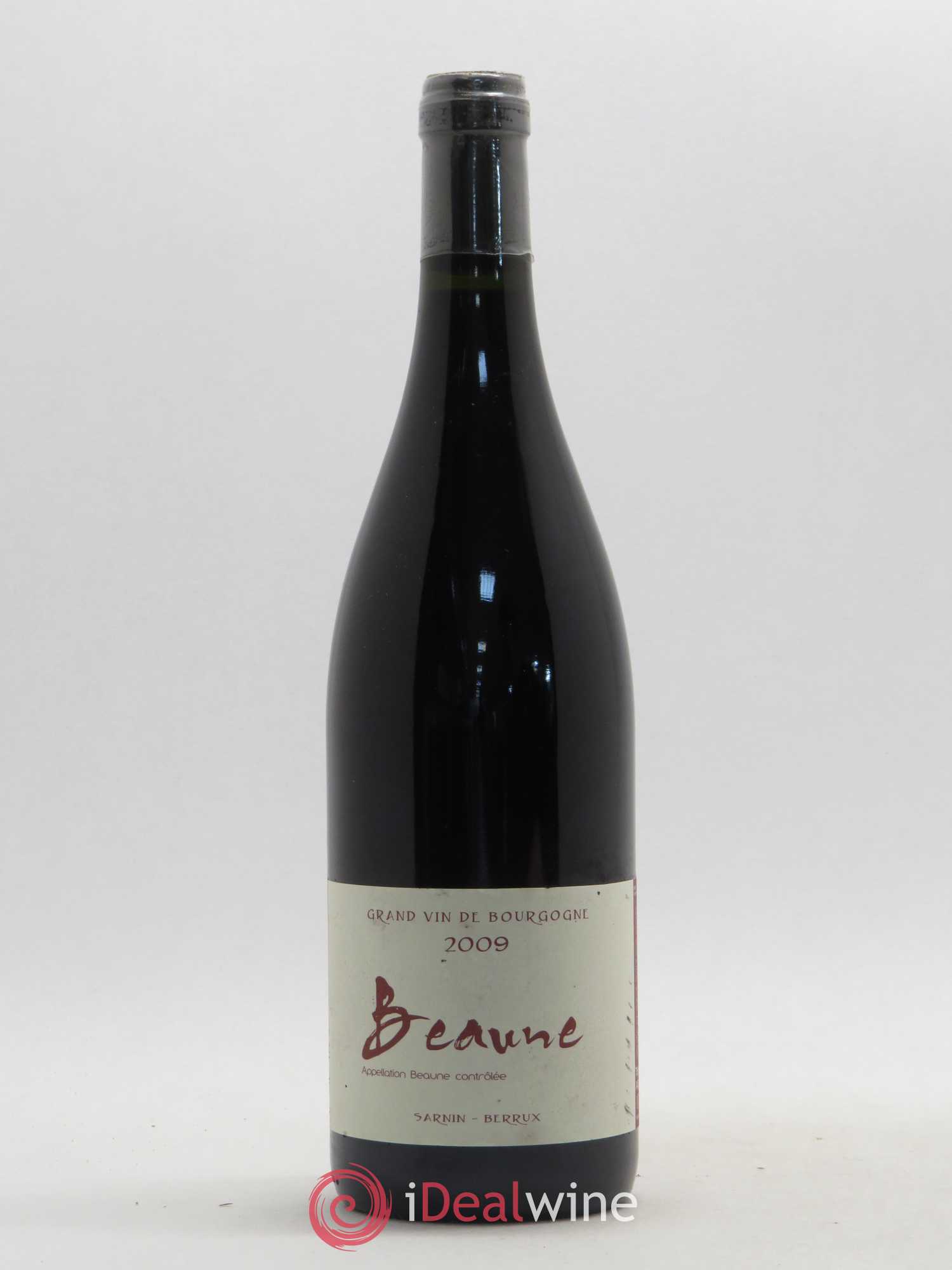 Beaune Domaine Sarnin-Berrux 2009 - Posten von 1 Flasche - 0