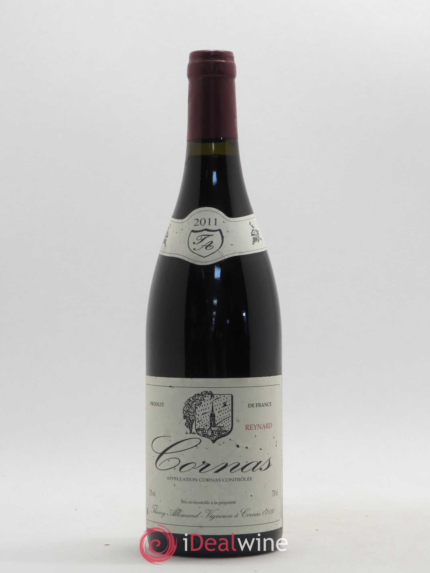 Cornas Reynard Thierry Allemand 2011 - Lot de 1 bouteille - 0